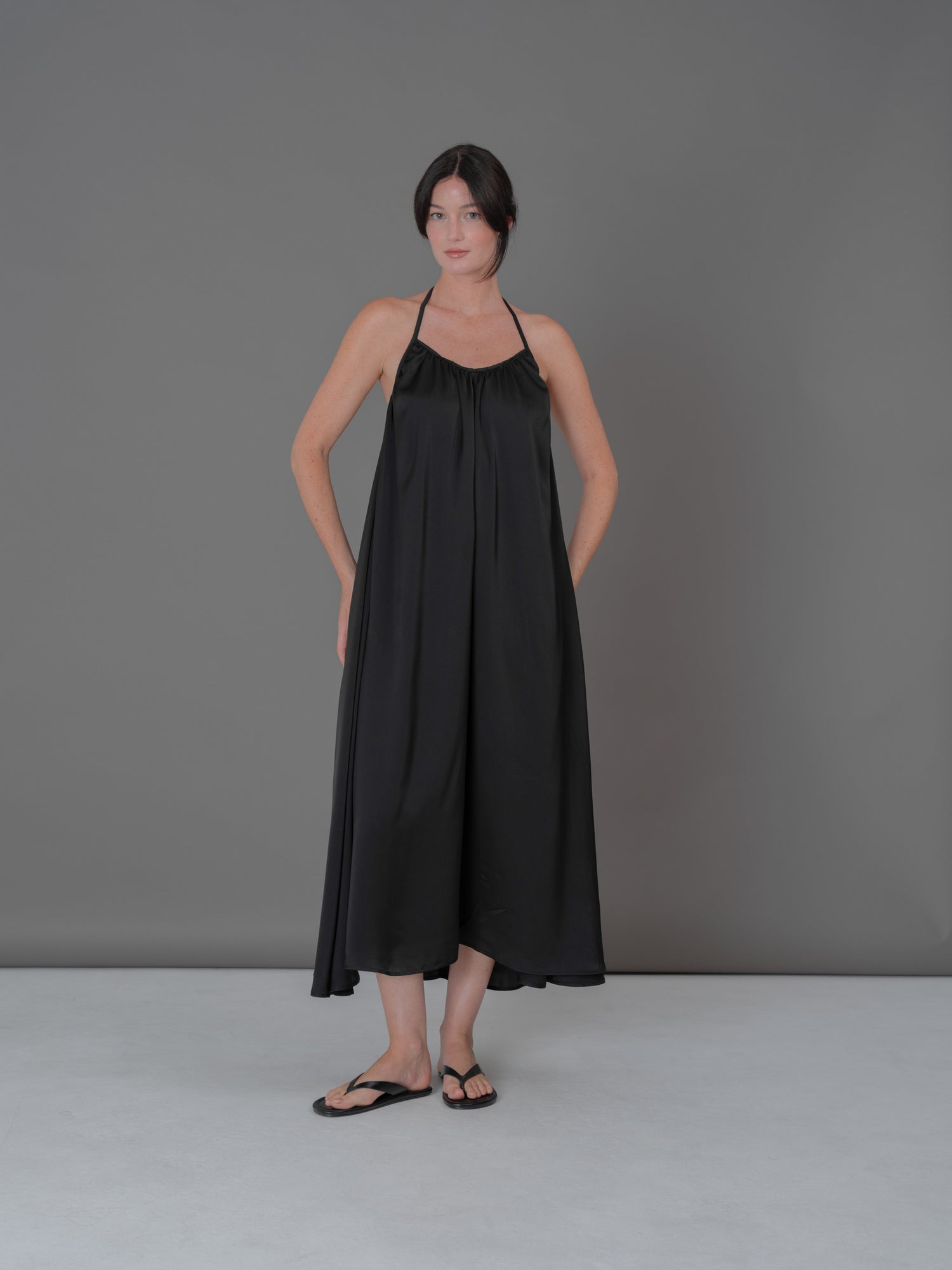 Moon dress black