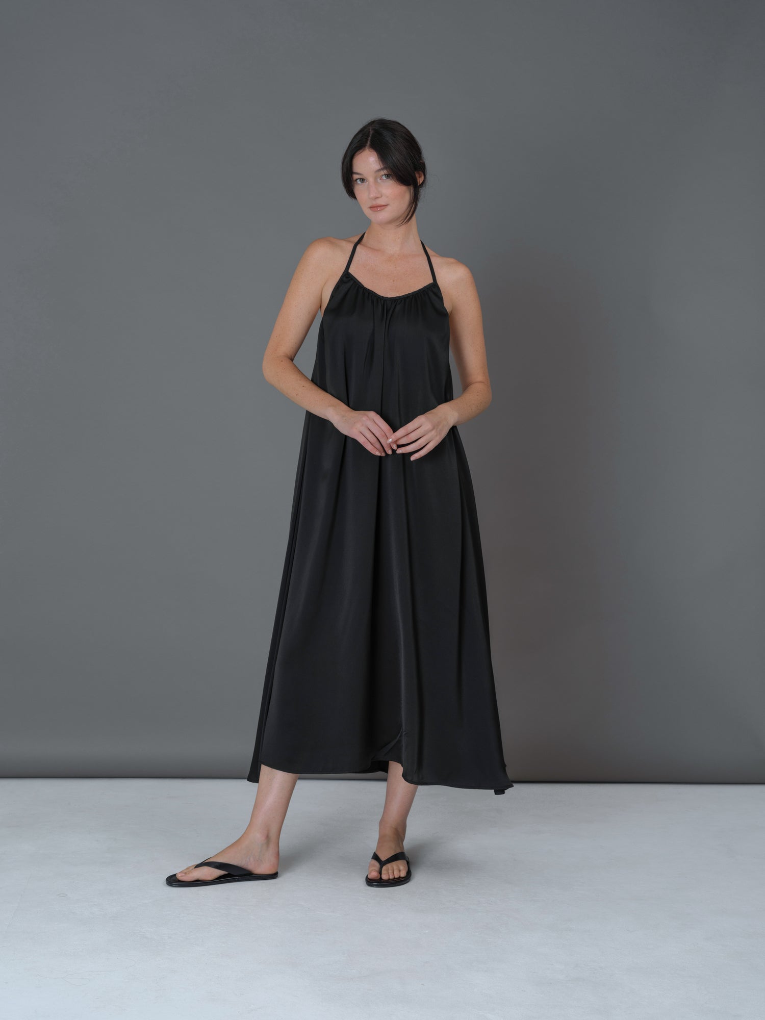 Moon dress black