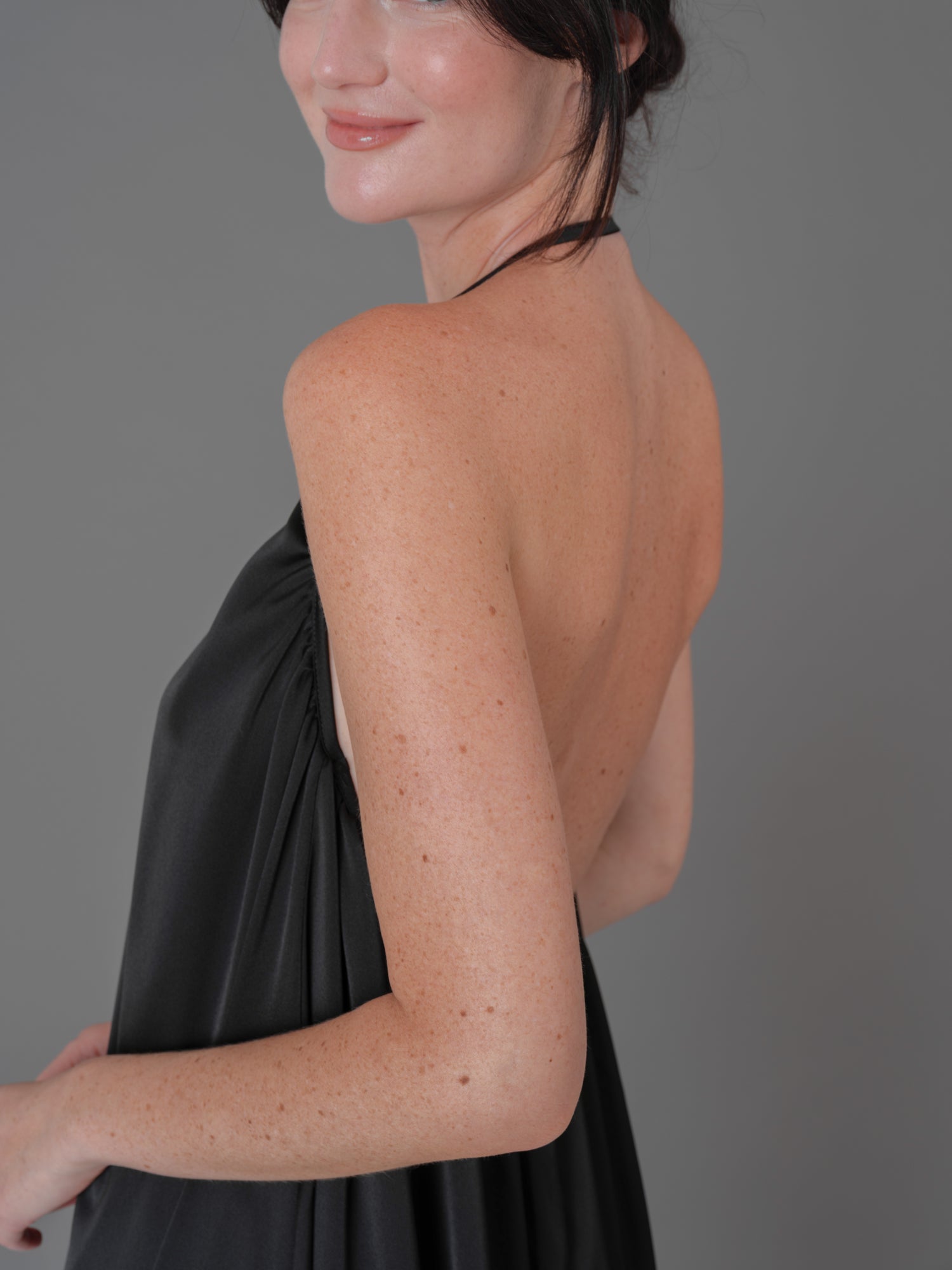Moon dress black