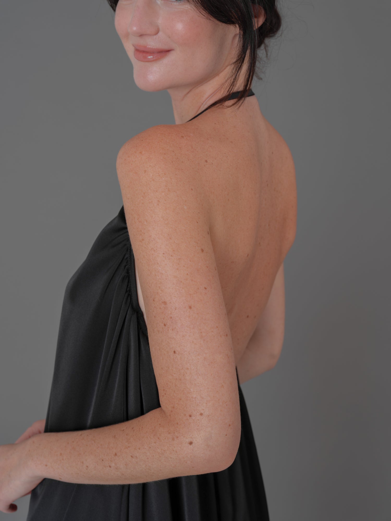Moon dress black