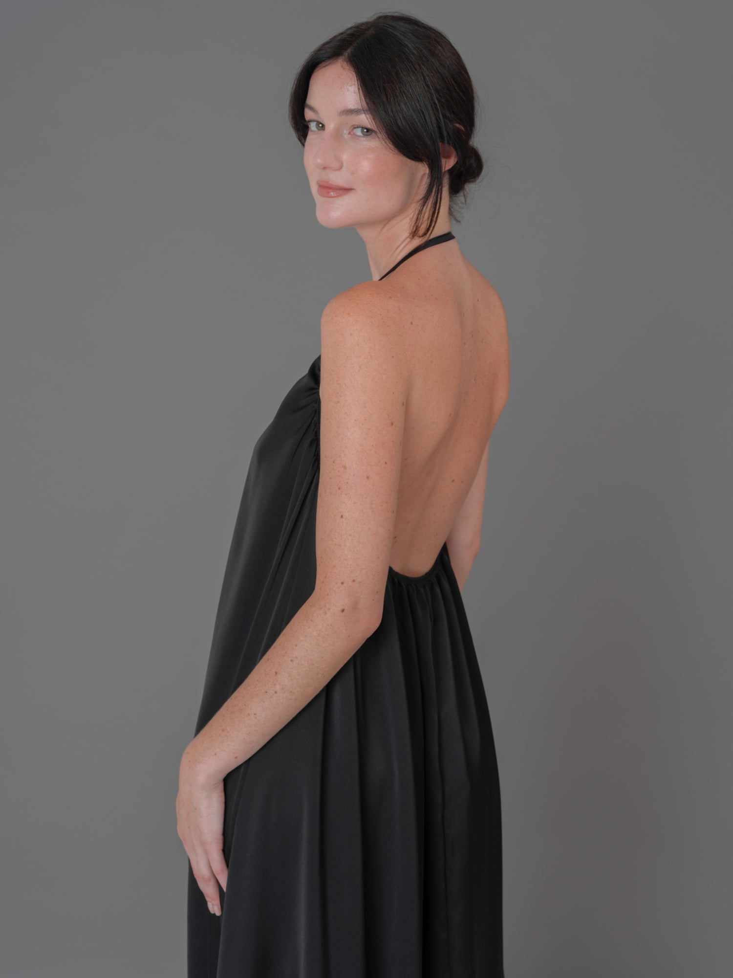 Moon dress black