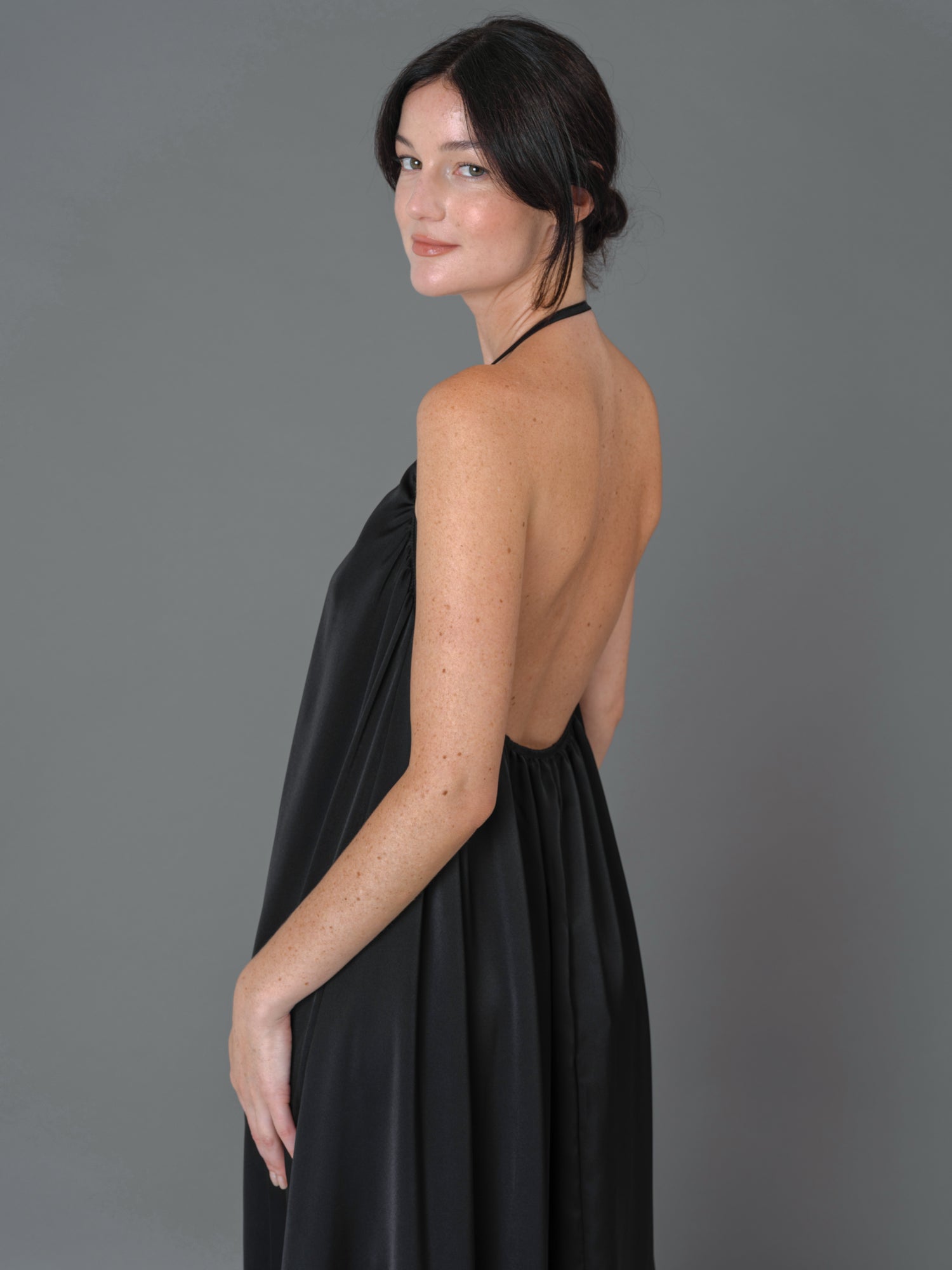 Moon dress black