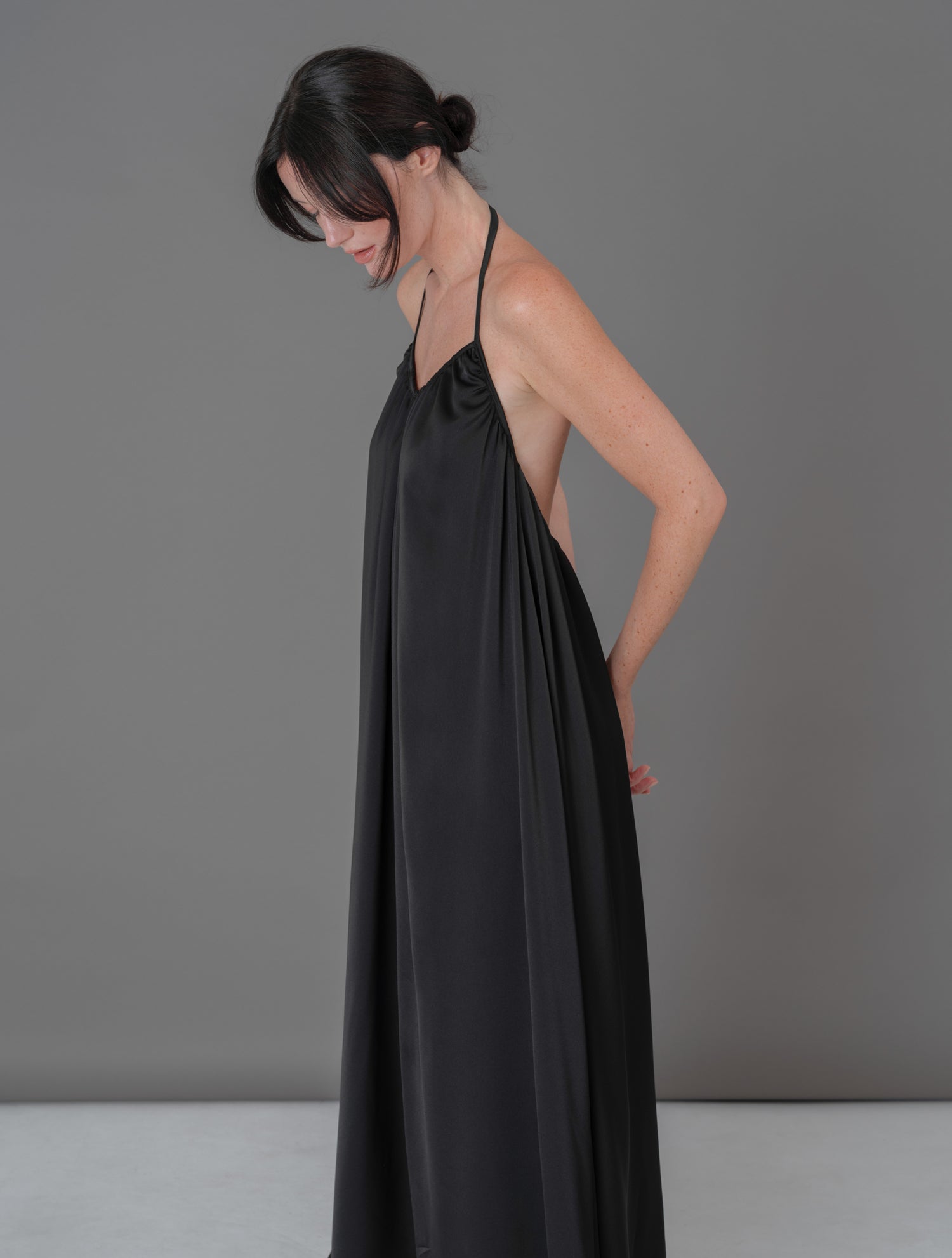 Moon dress black