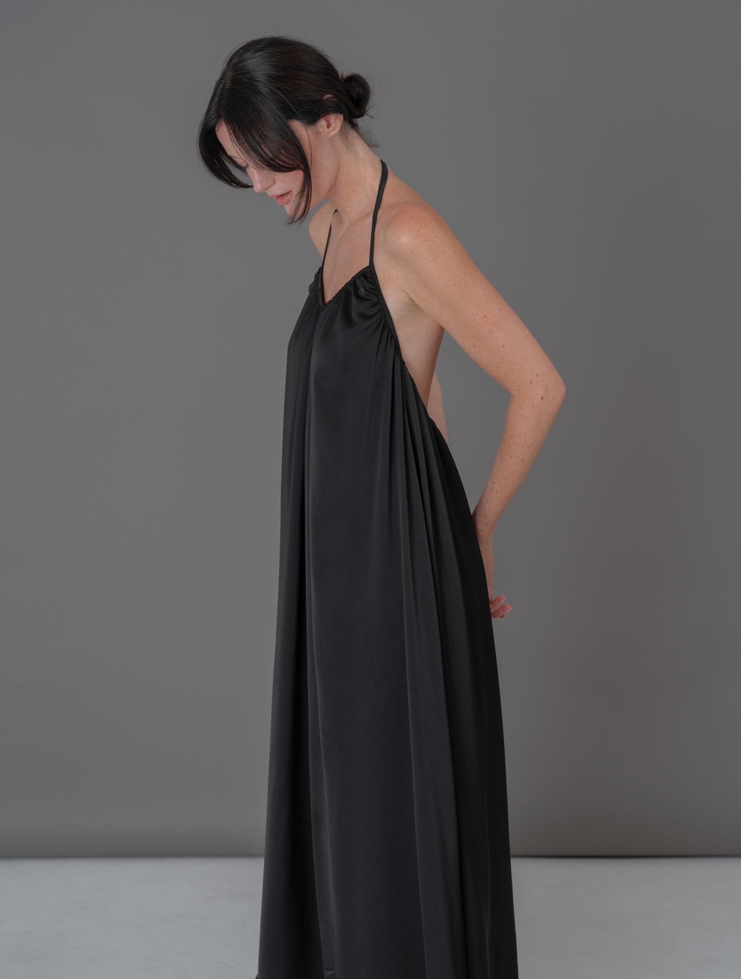 Moon dress black