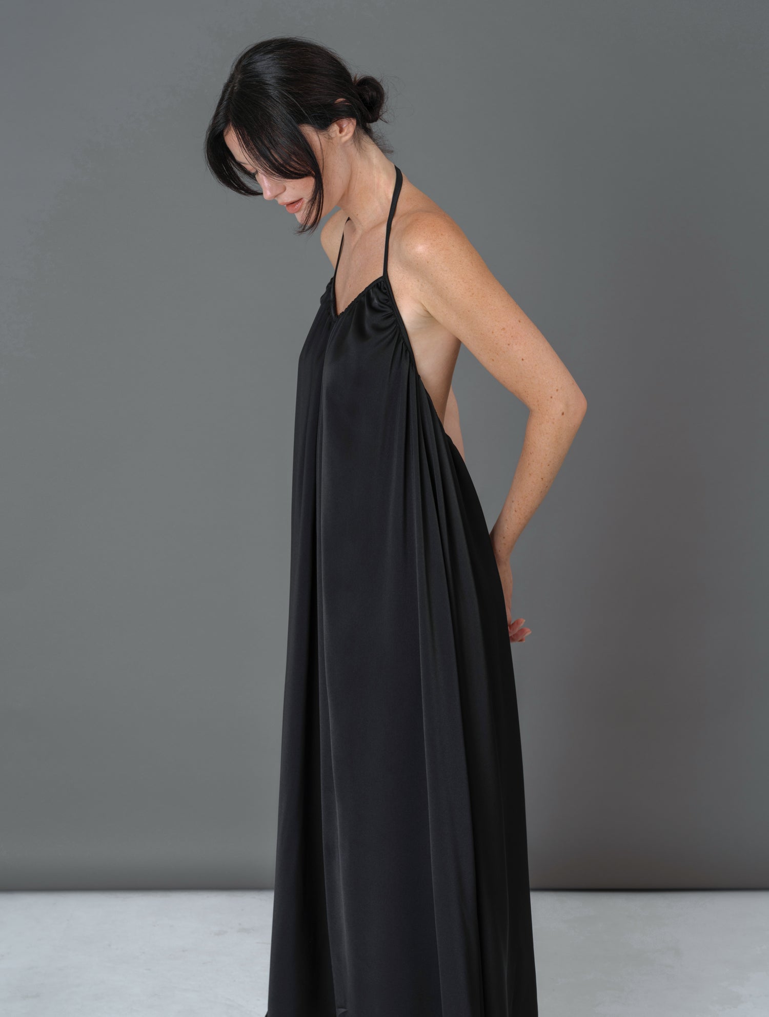 Moon dress black