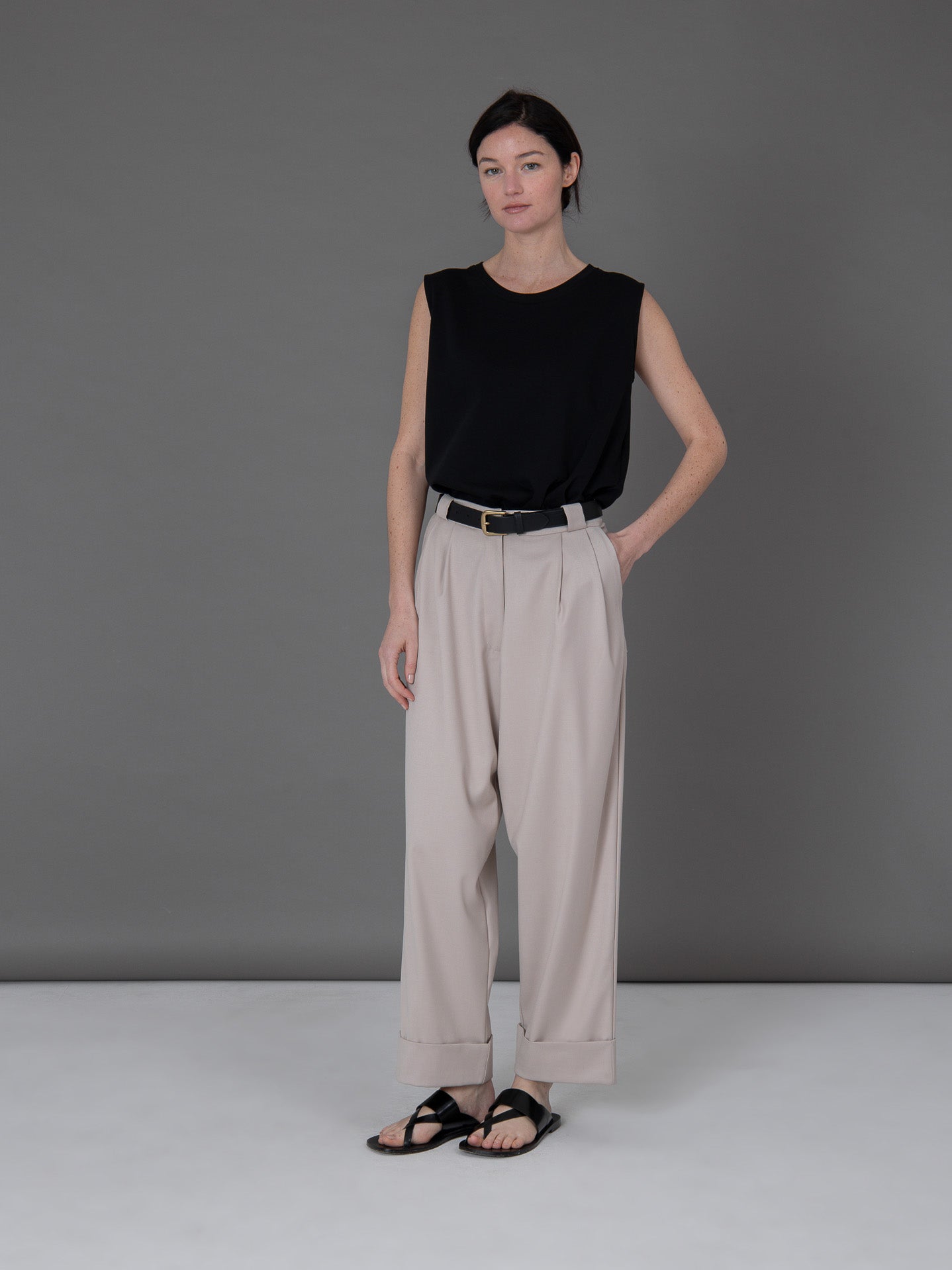 Malo top black
