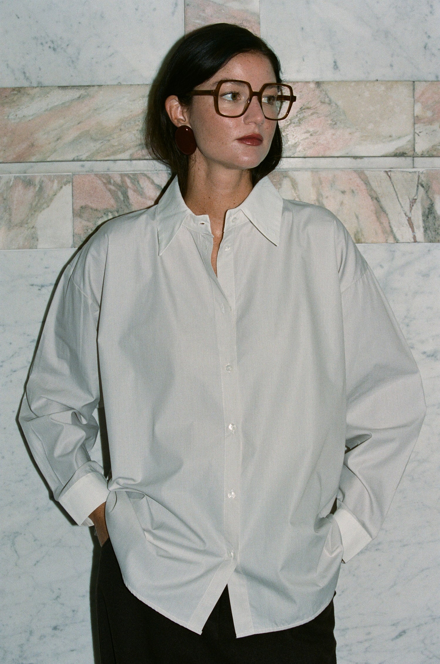 Chloé shirt with beige stripes