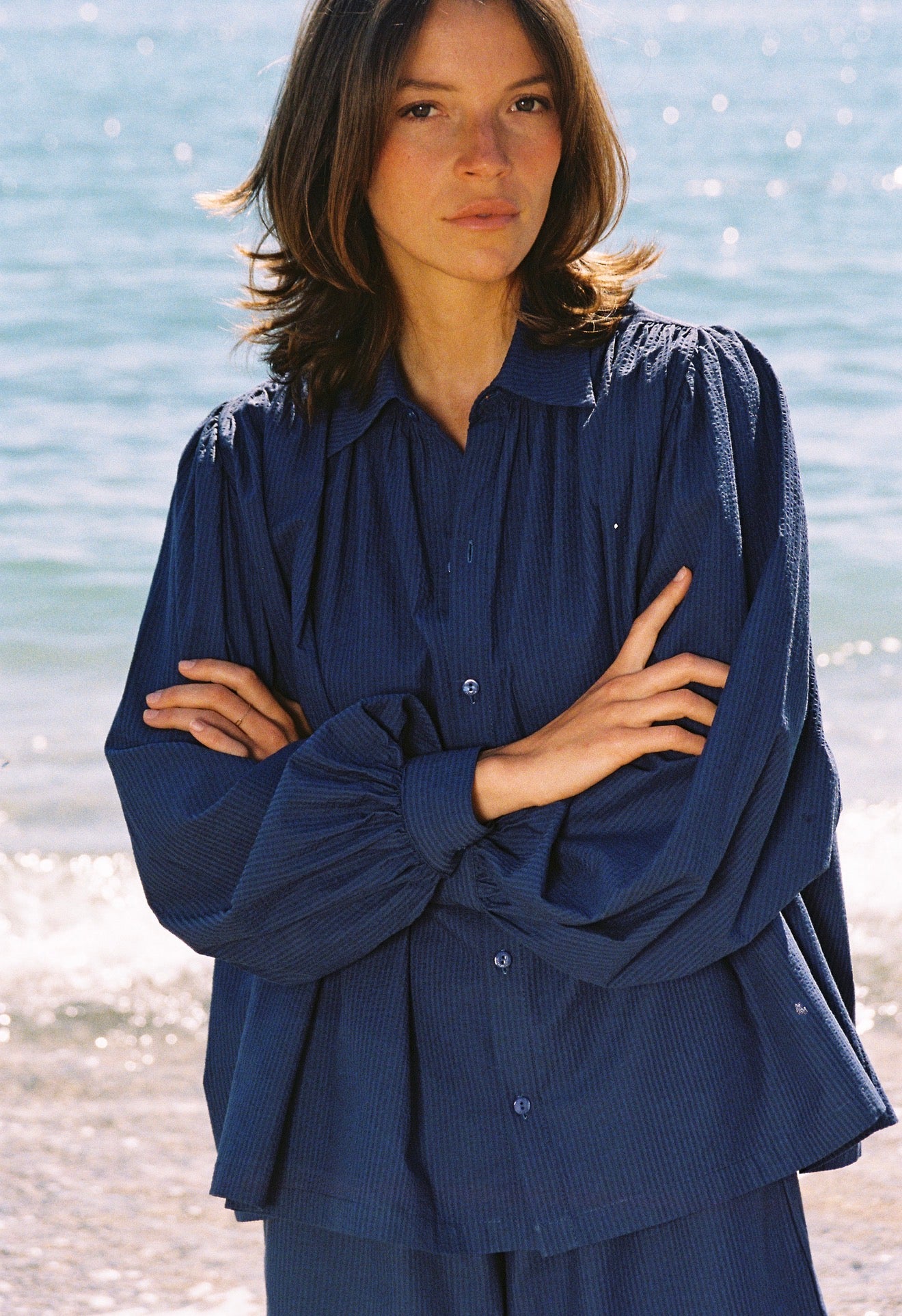 Claudia shirt blue