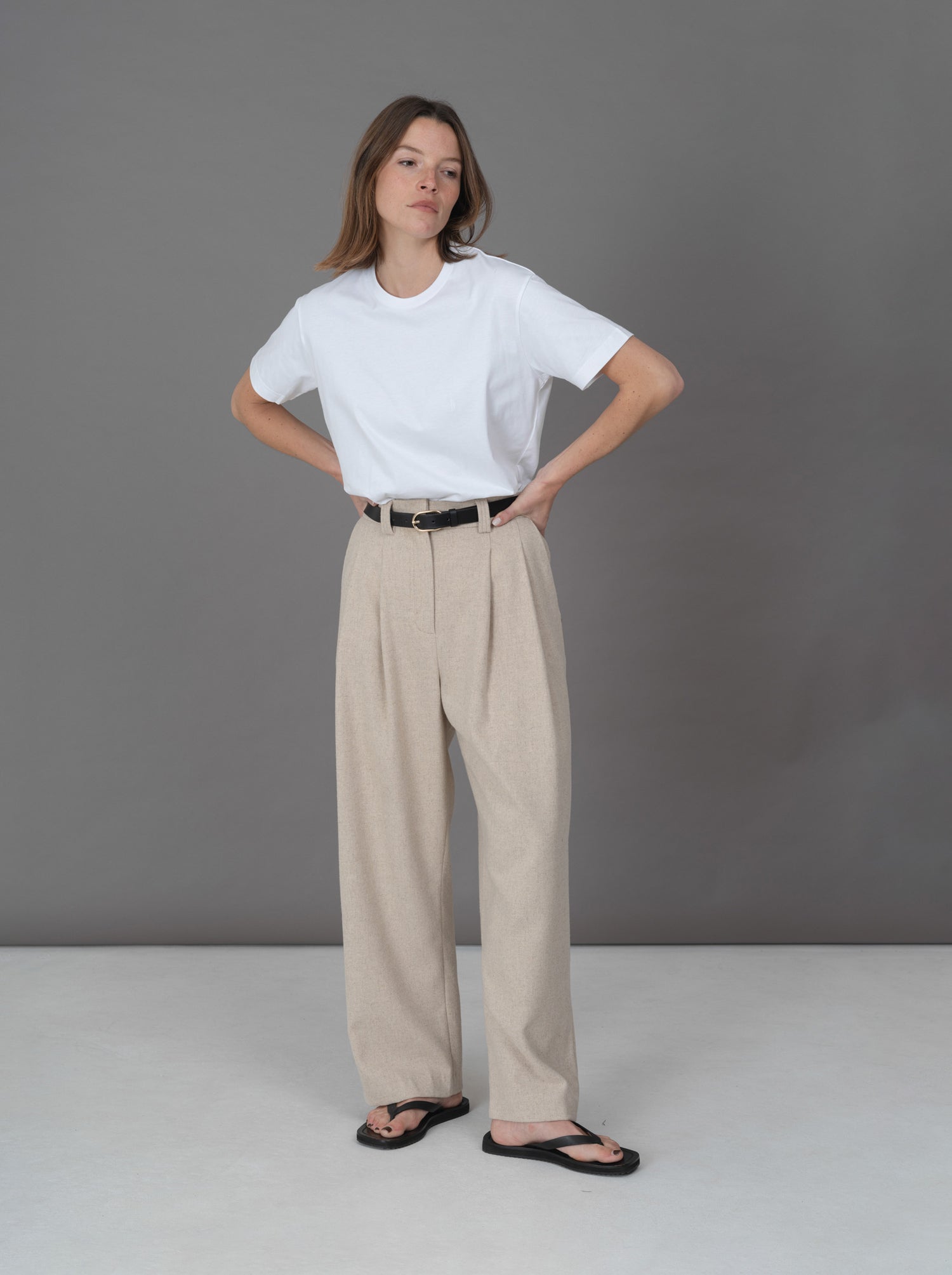 Pantalon Georges beige 