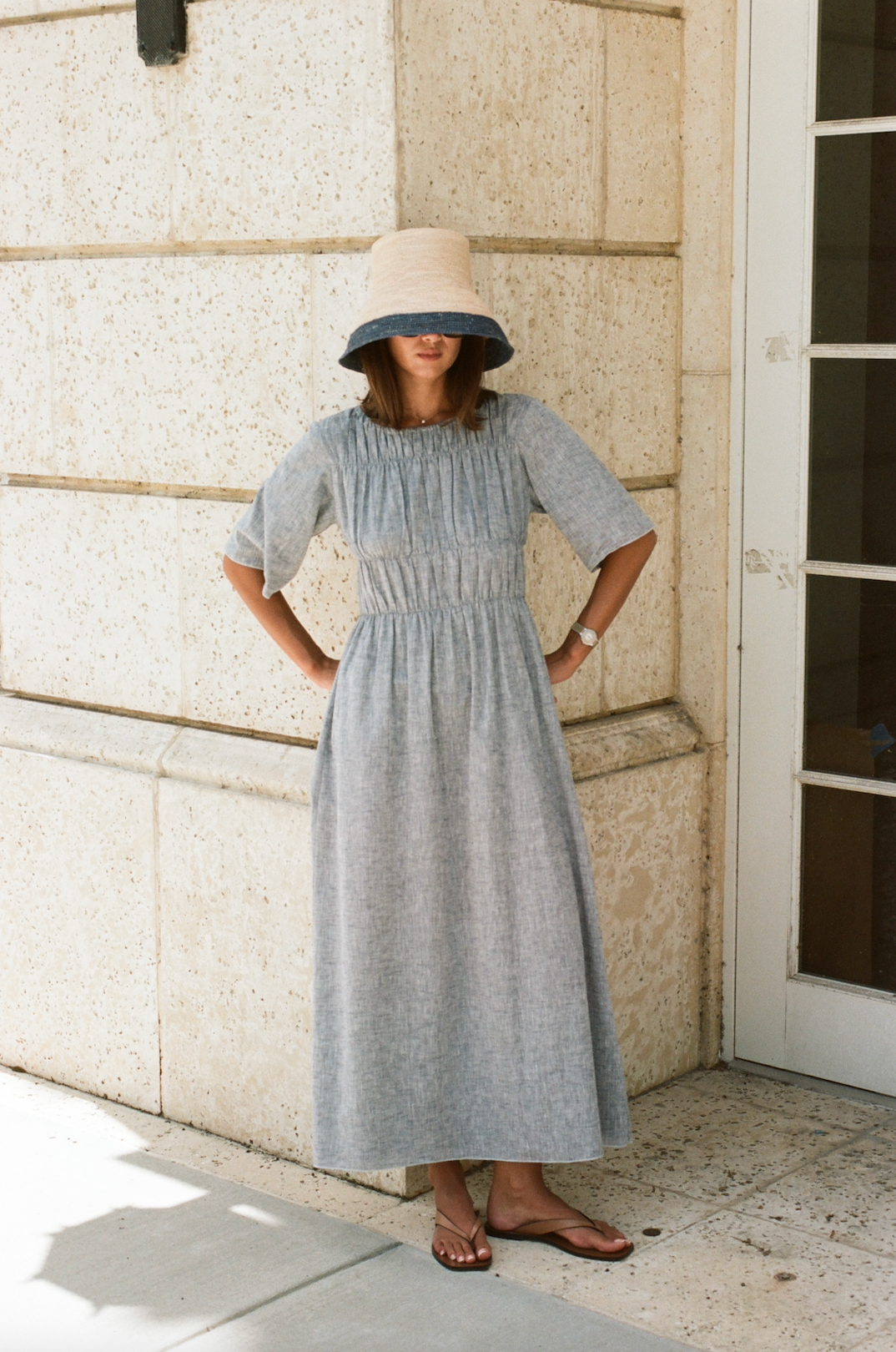 Robe Azur bleue 