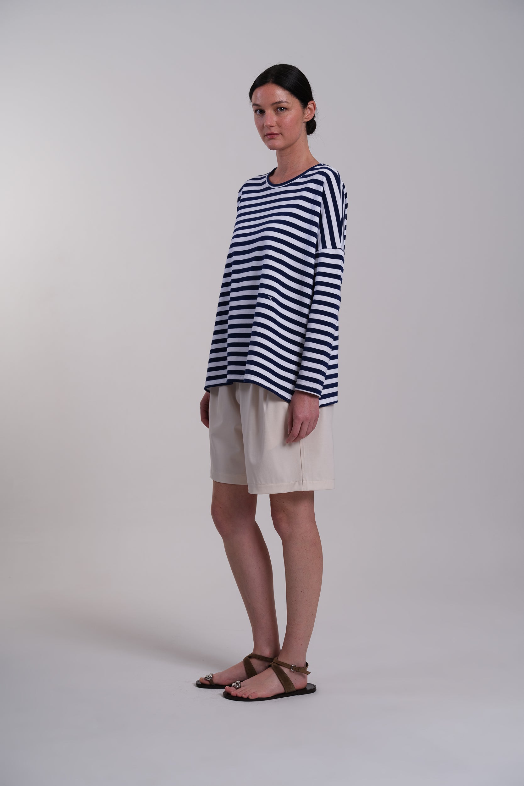 LOU BLUE STRIPES T-SHIRT