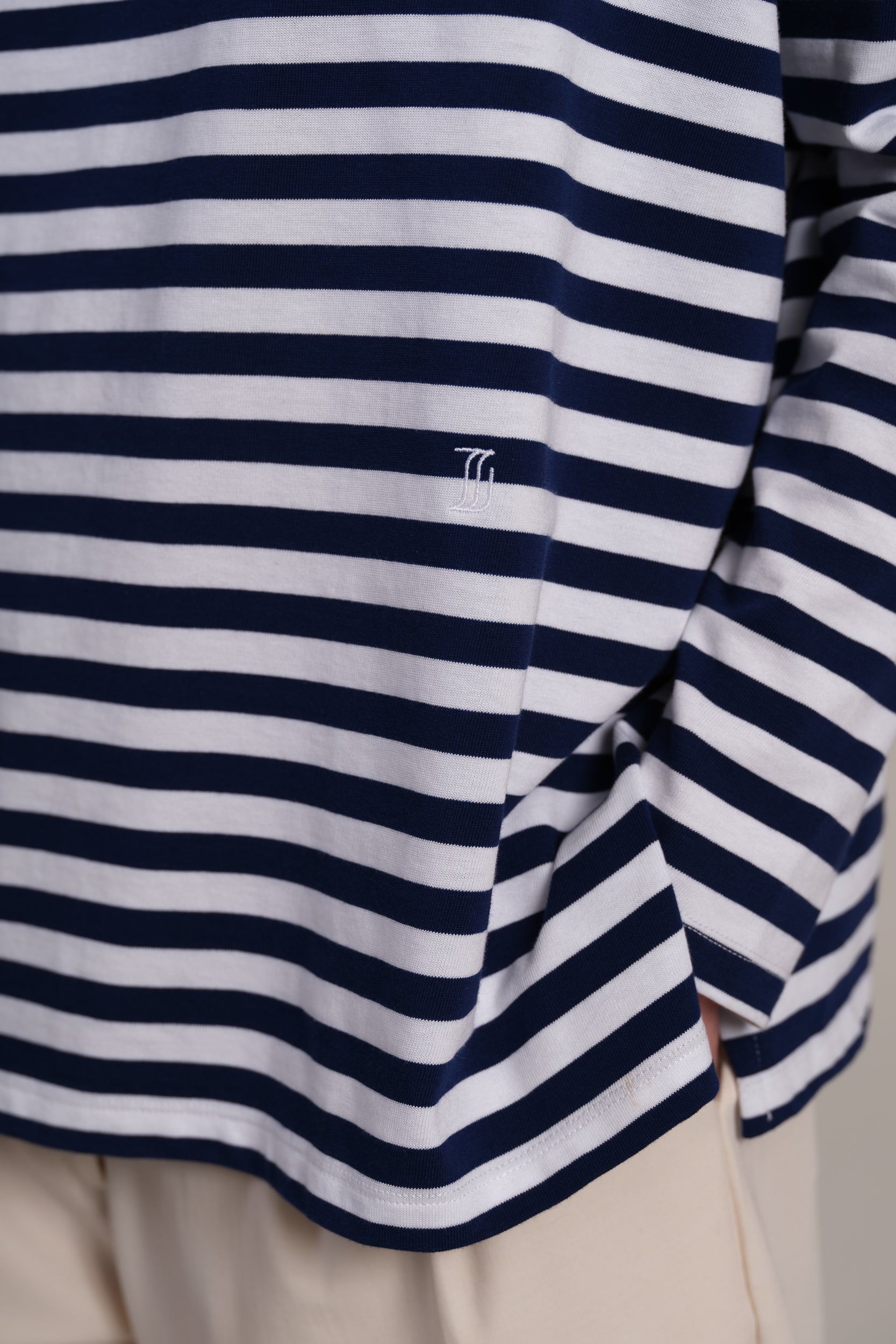 LOU BLUE STRIPES T-SHIRT