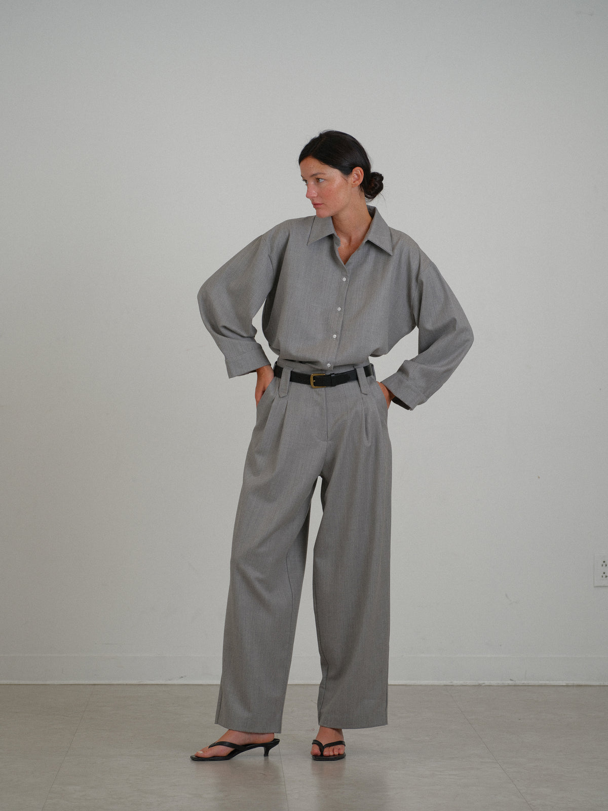 Andre pants light grey