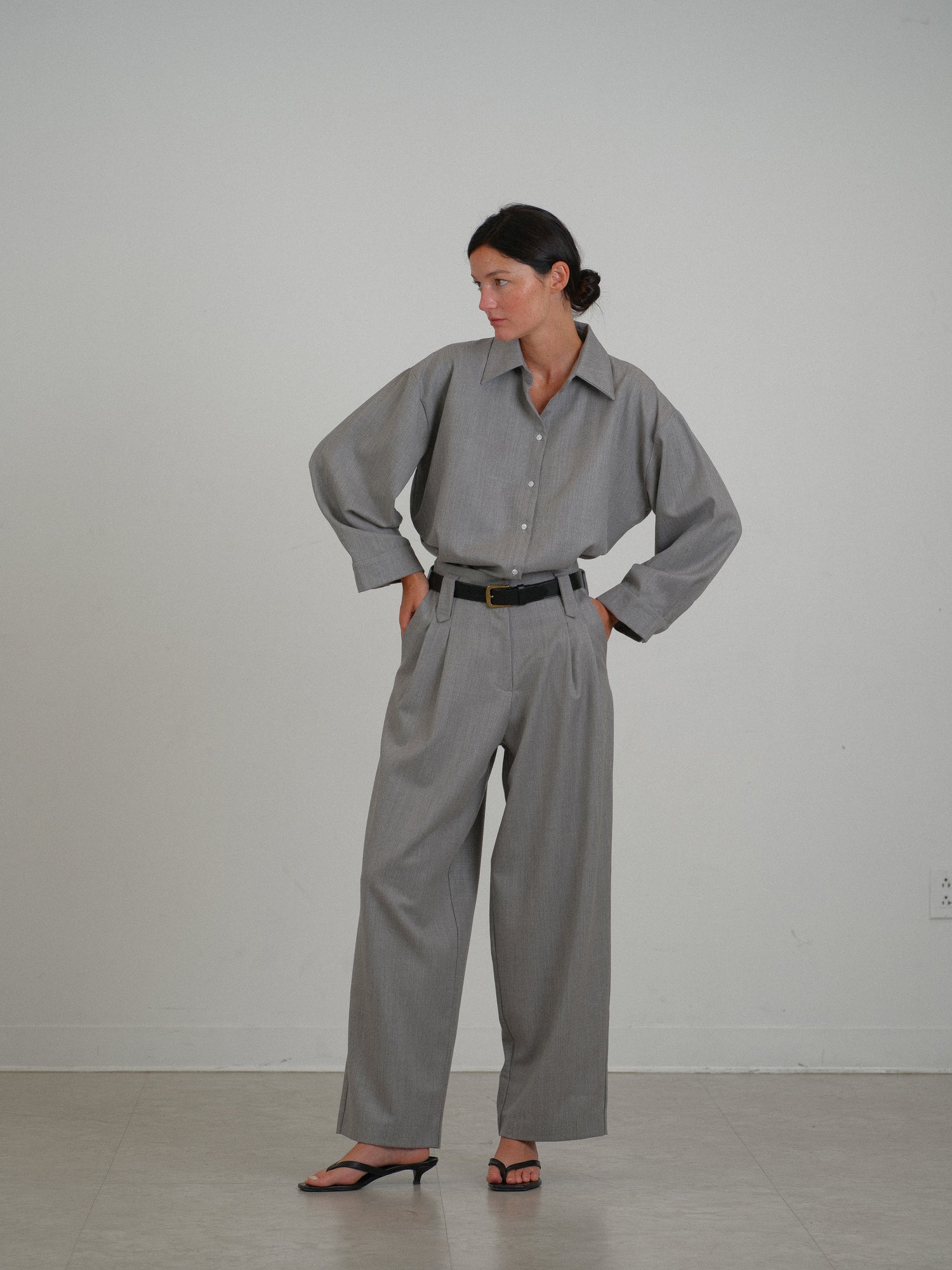 Andre pants light grey