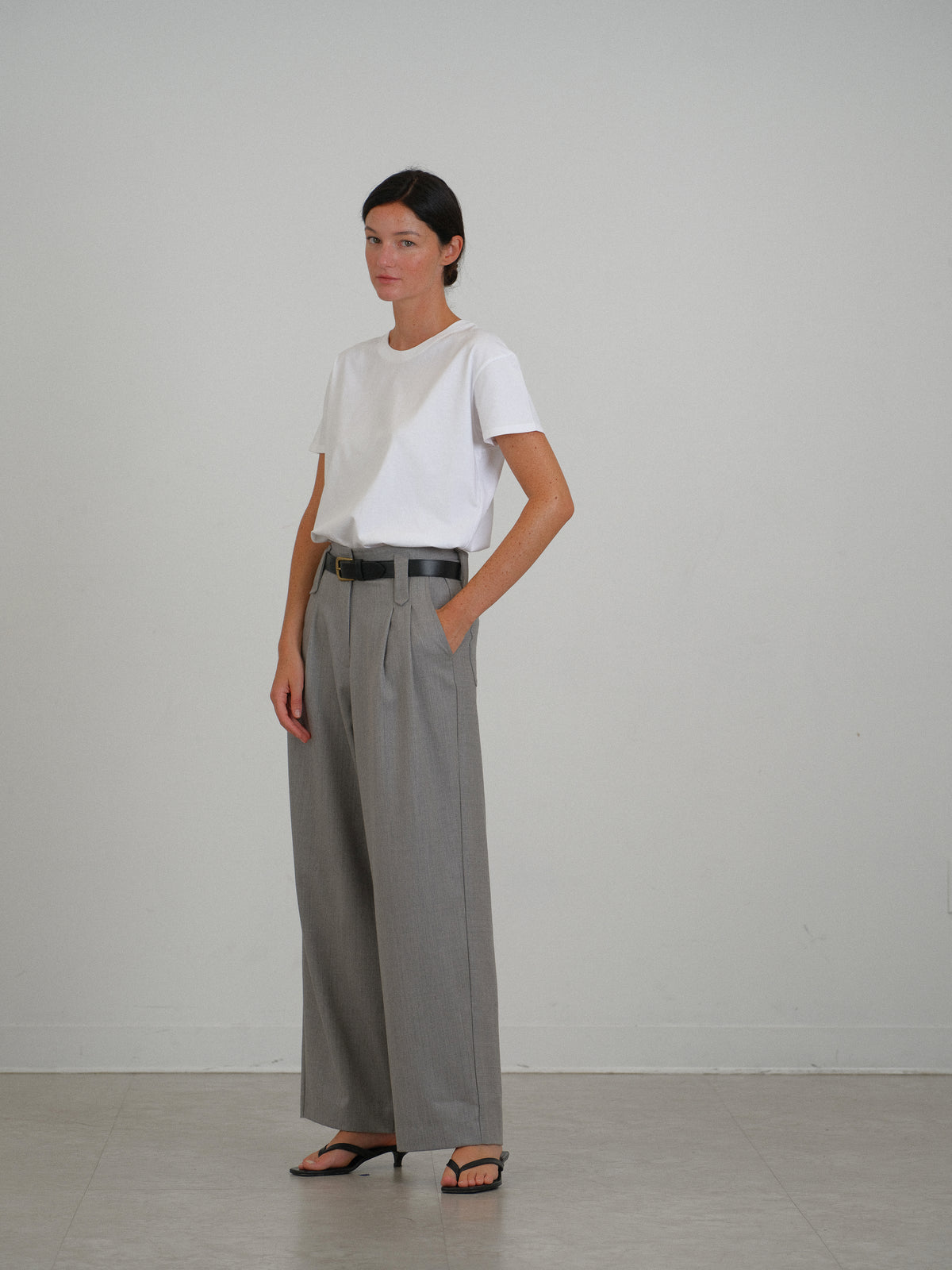 Andre pants light grey