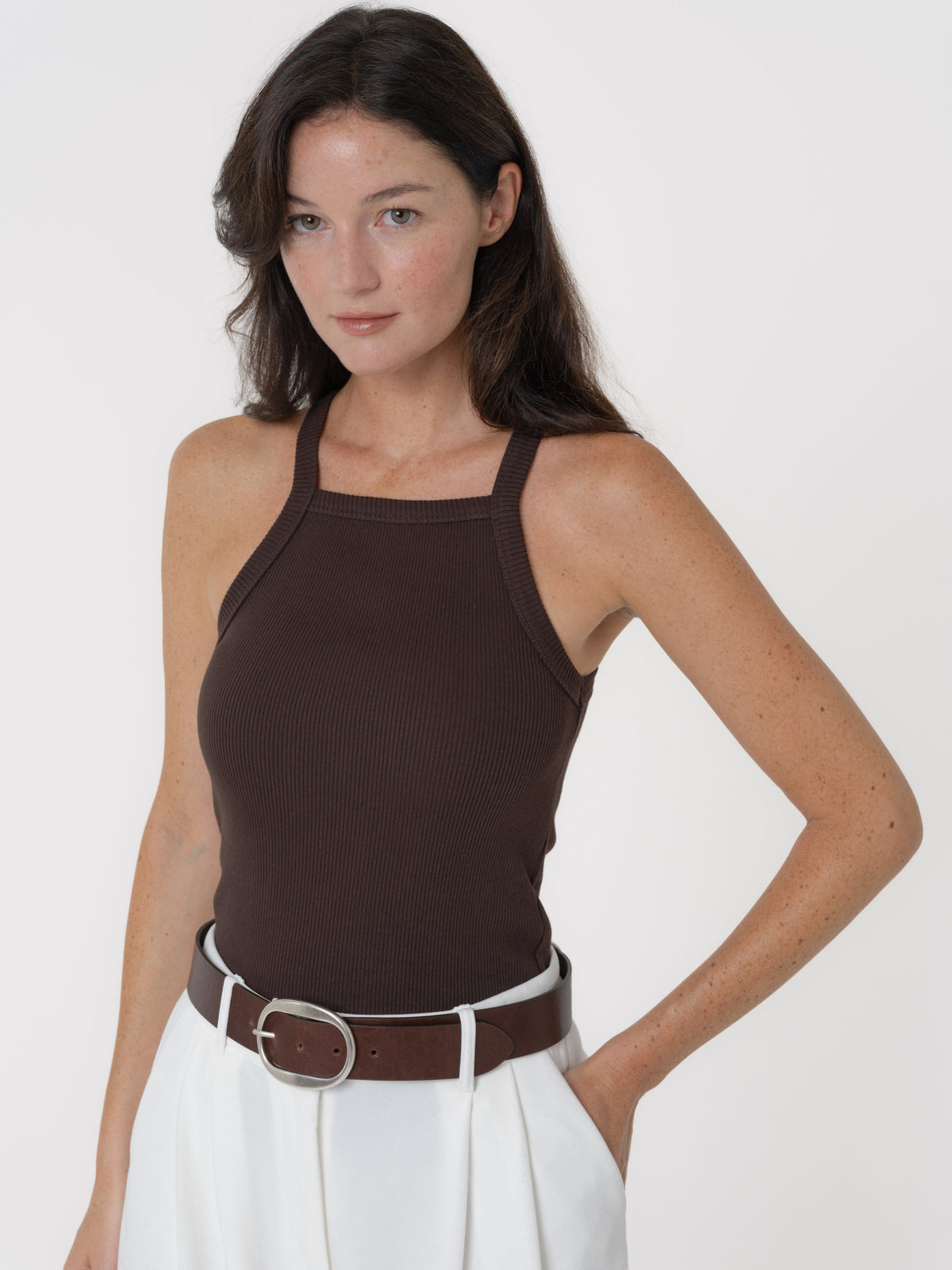 Tank top Lee marron 
