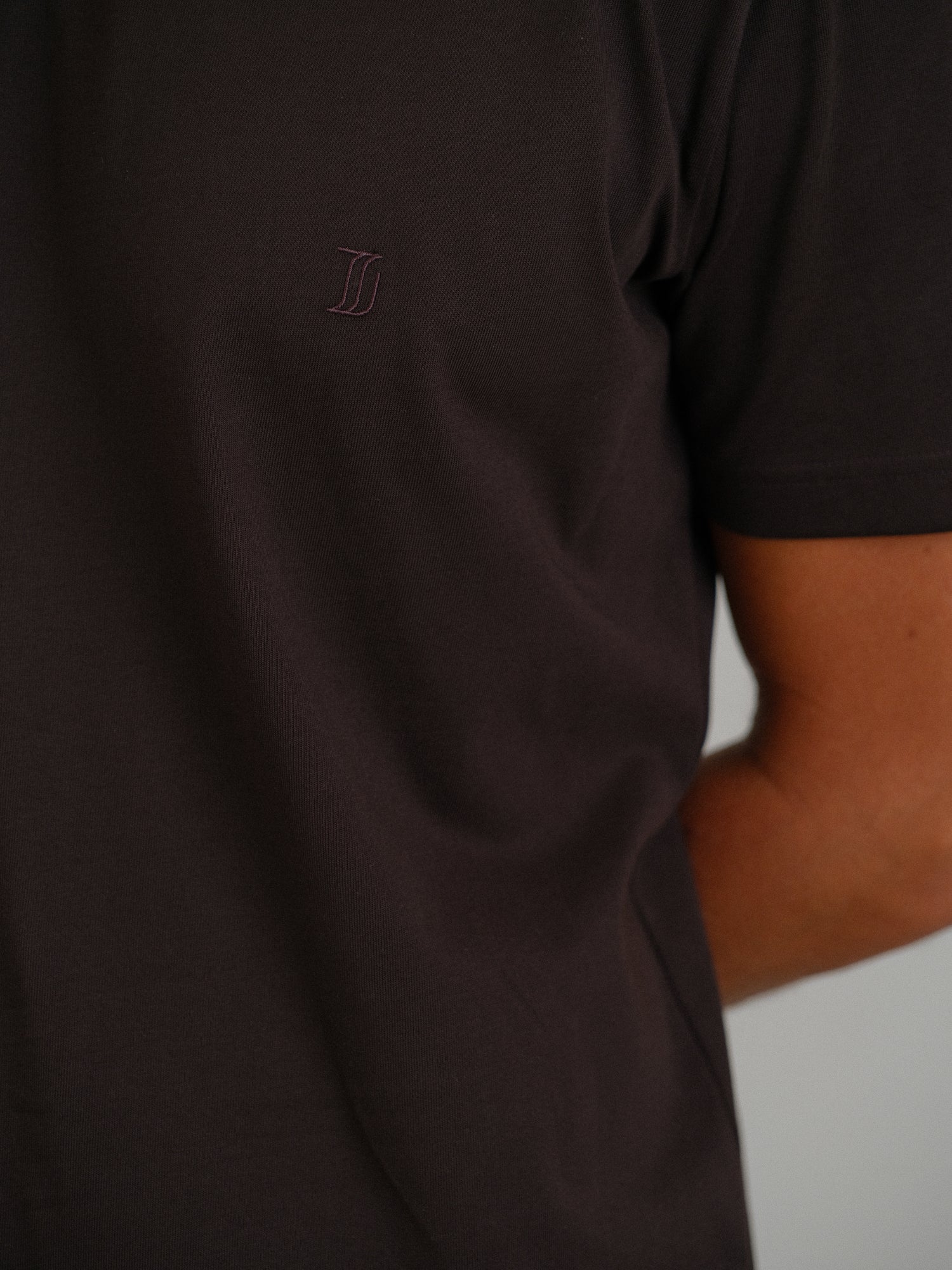 Men T-shirt brown