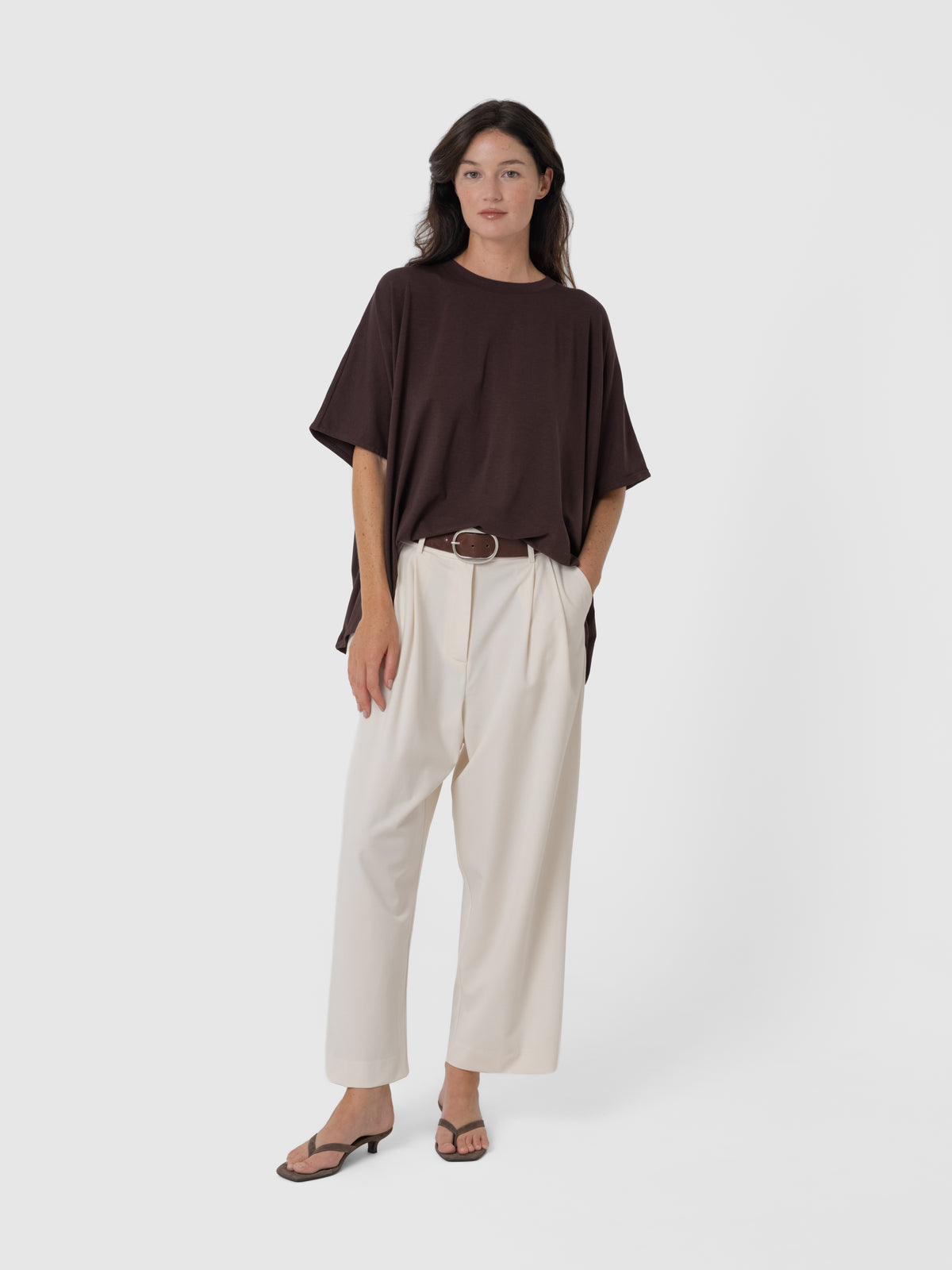 Cream Franck pants