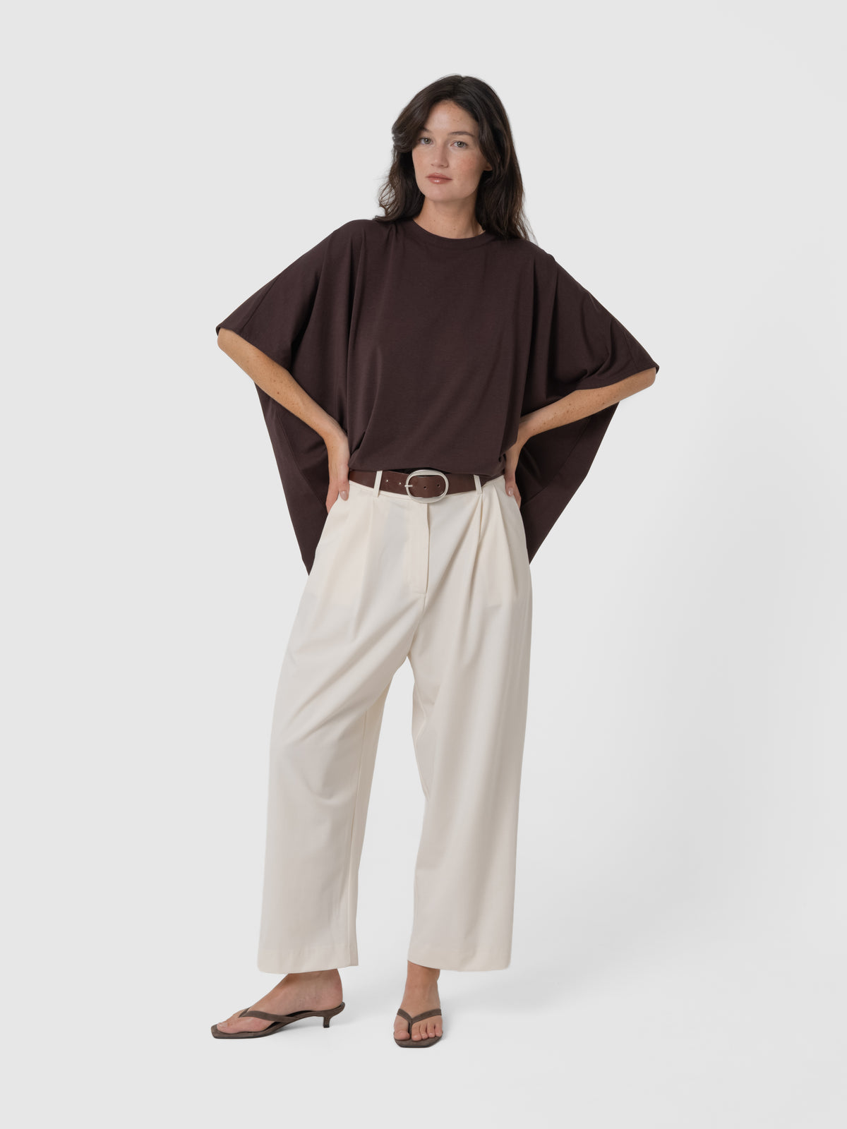Cream Franck pants