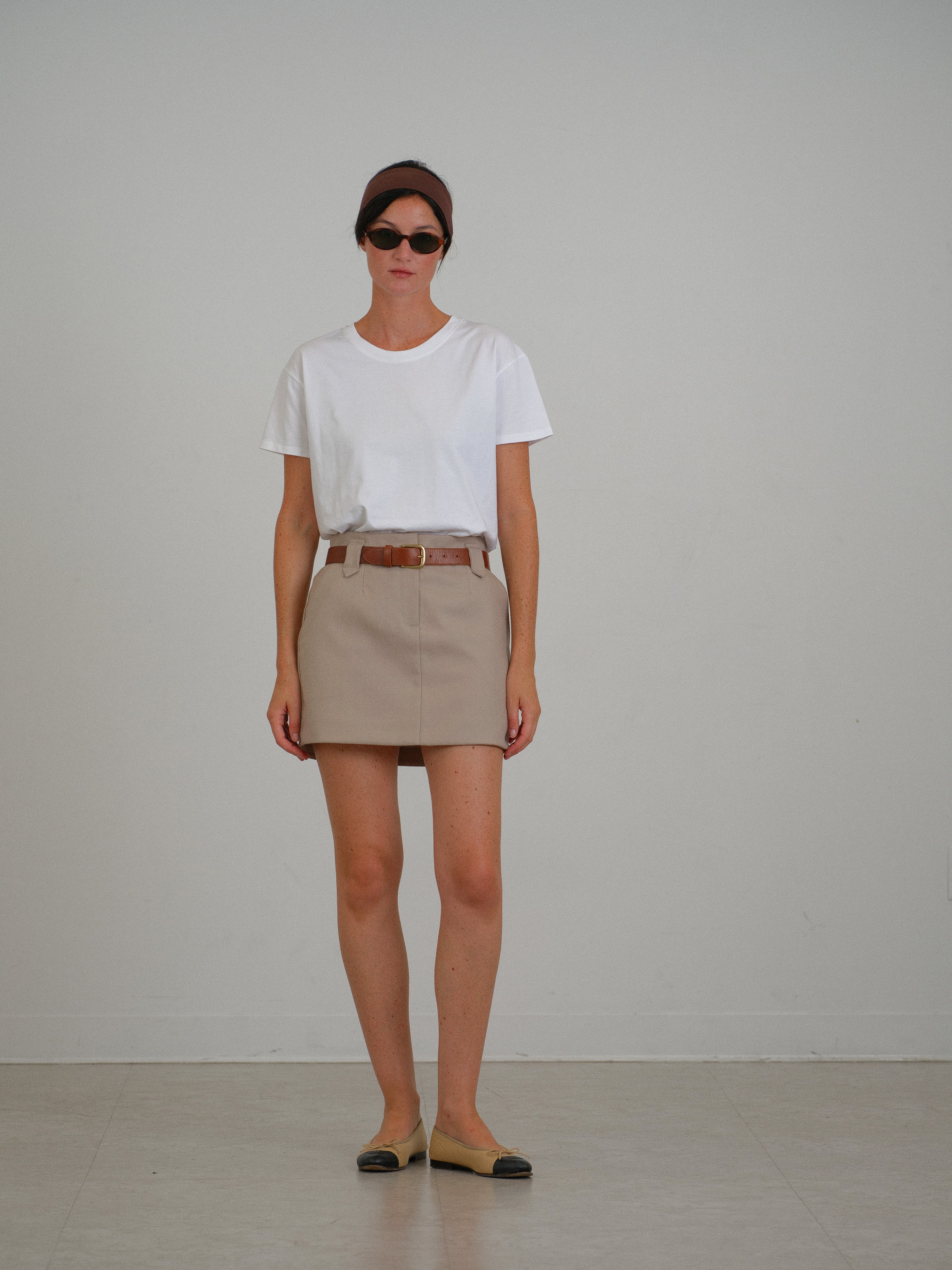 JUPE KATE BEIGE