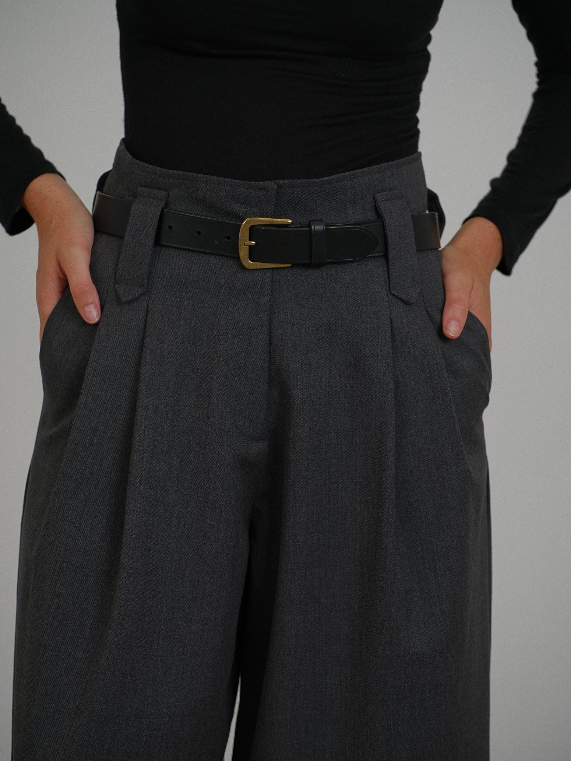 ANDRE PANTS DARK GREY