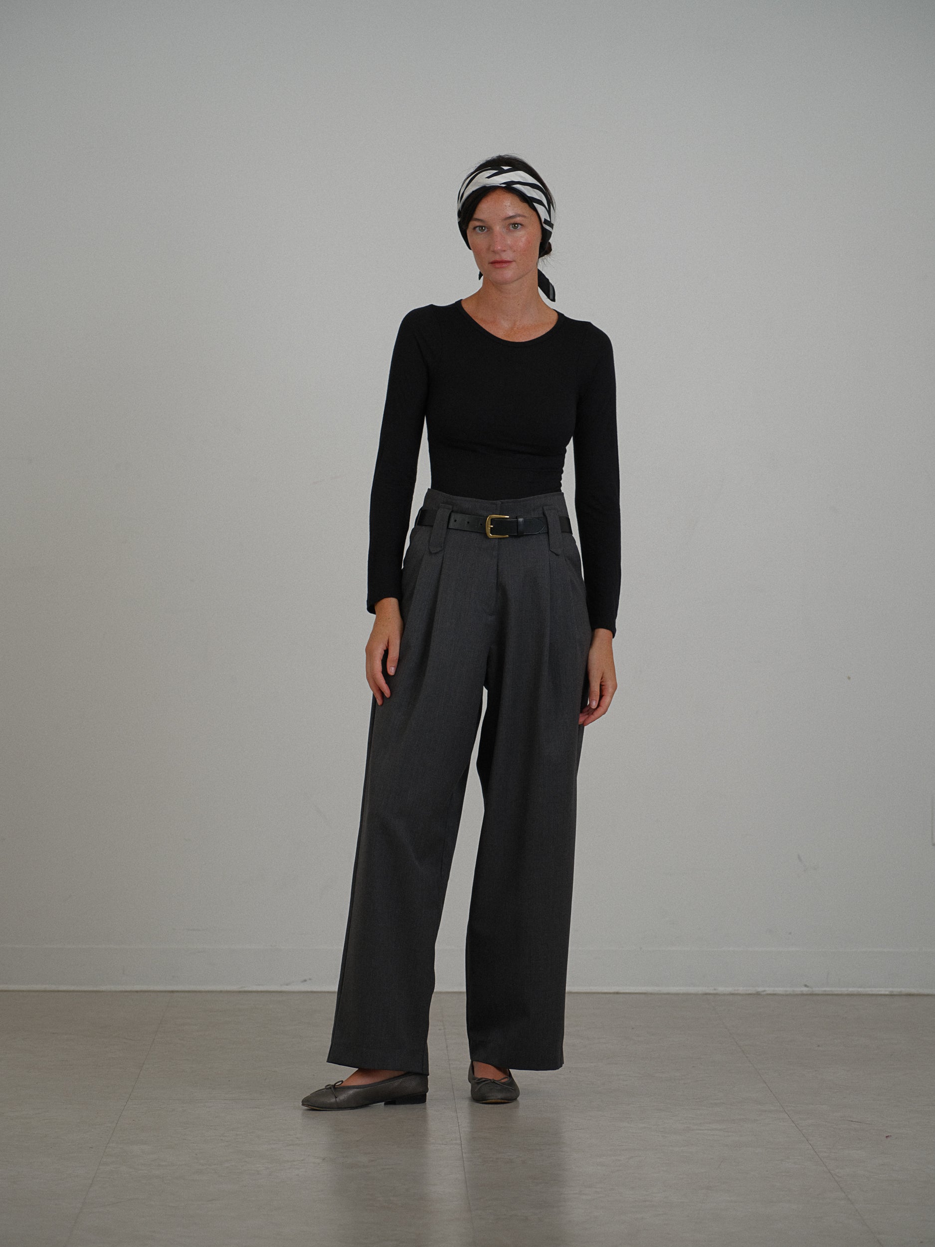 ANDRE PANTS DARK GREY