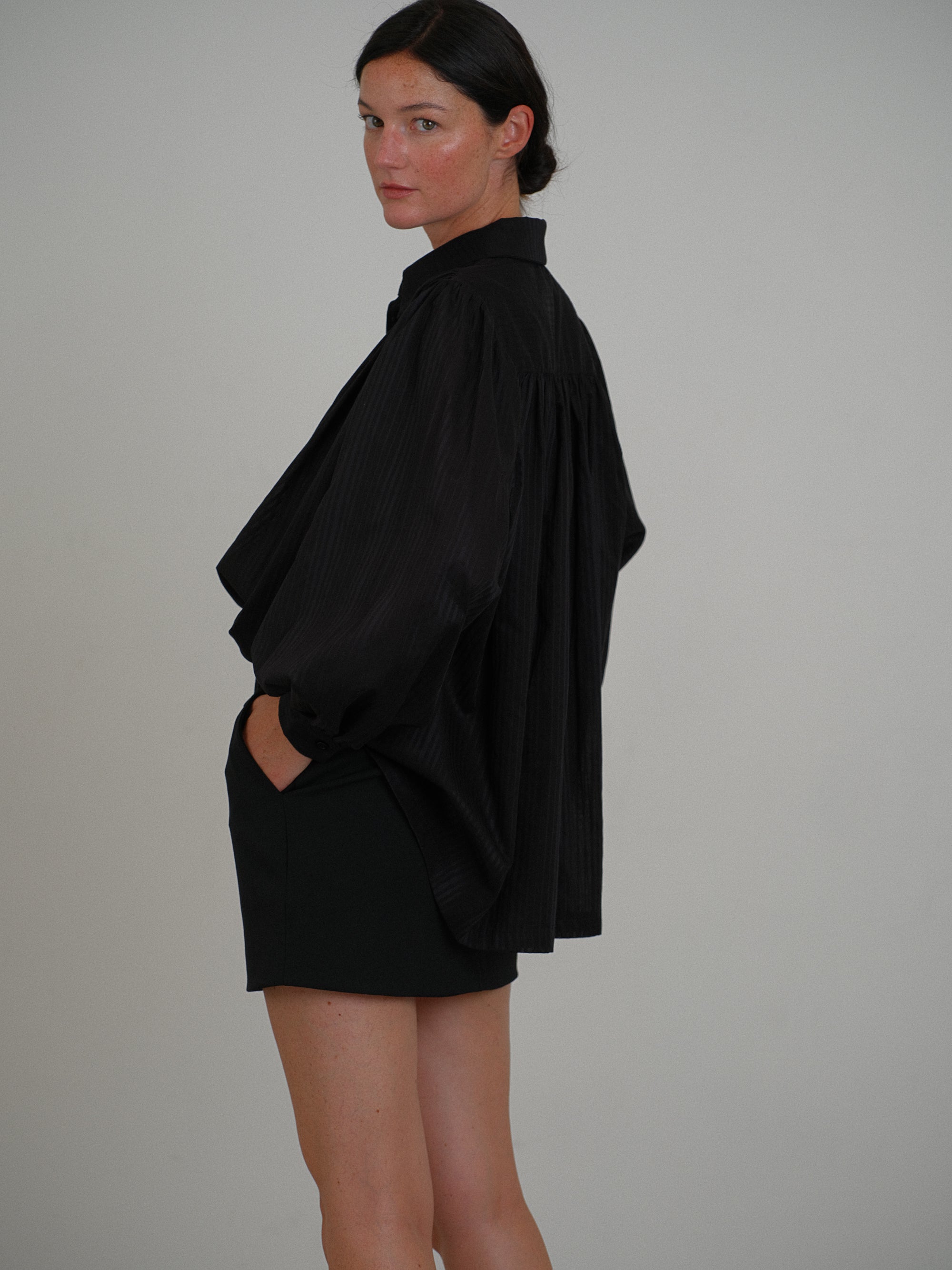 CLAUDIA SHIRT BLACK
