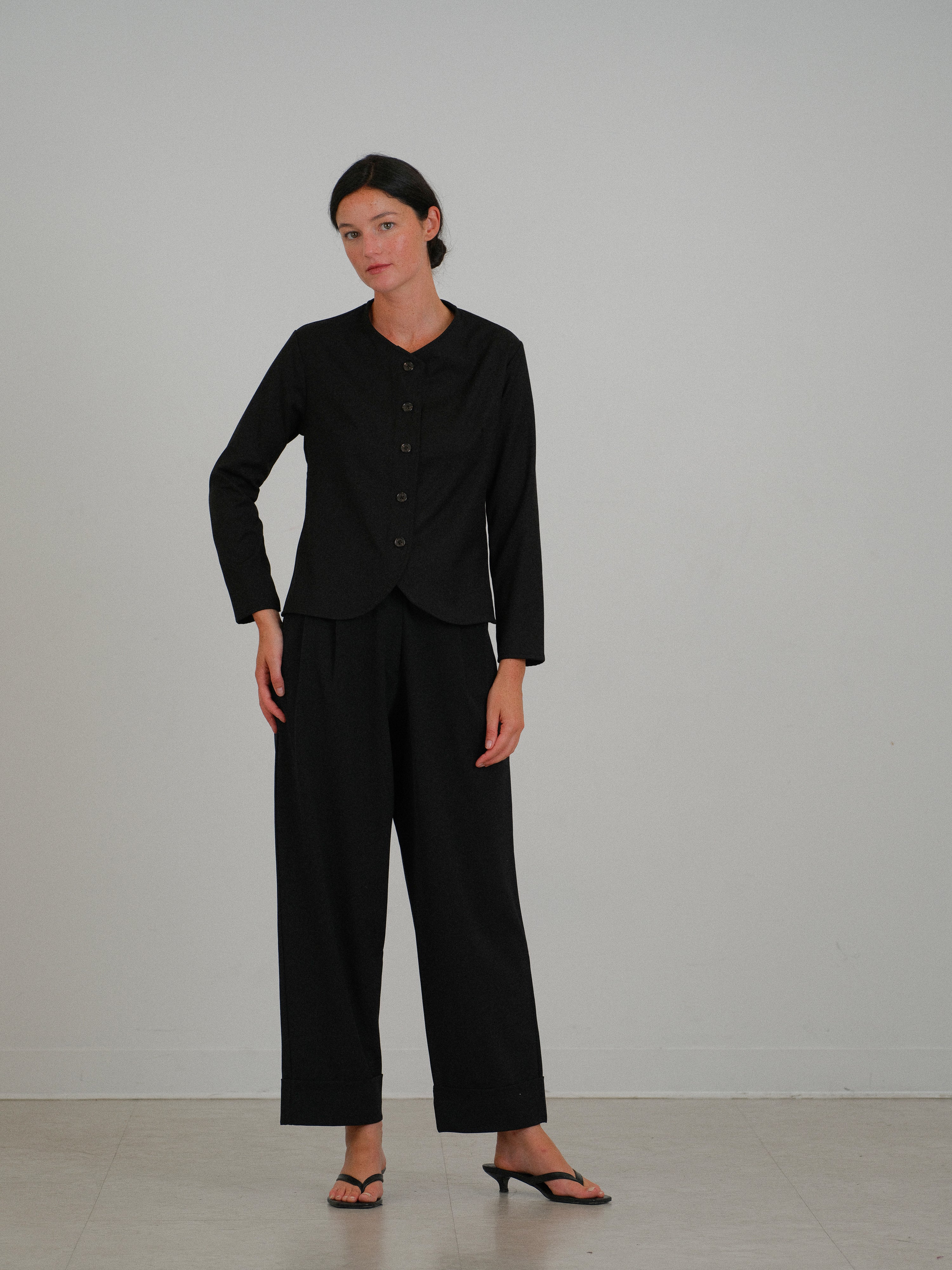LINO PANTS BLACK