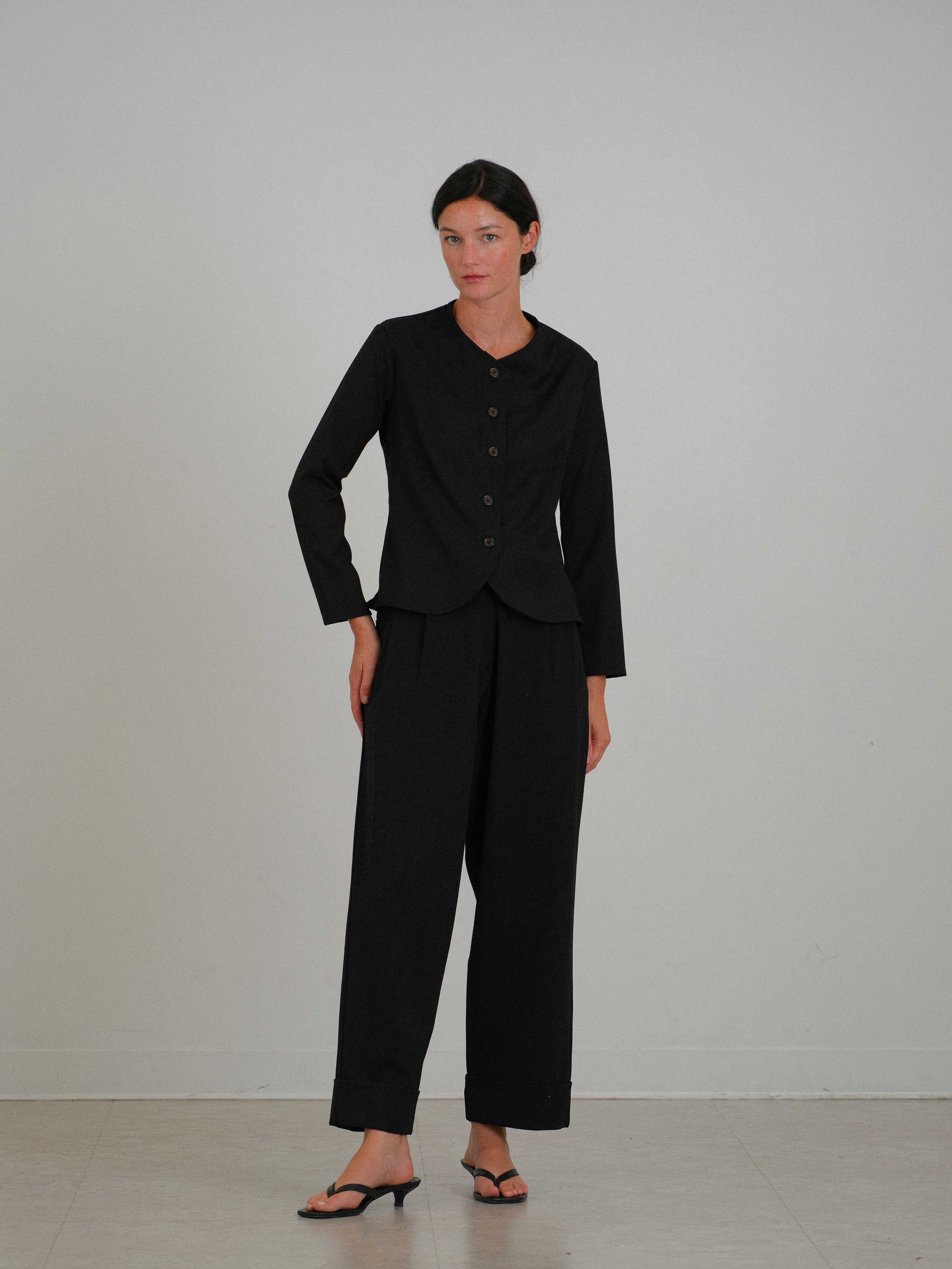 LINO PANTS BLACK