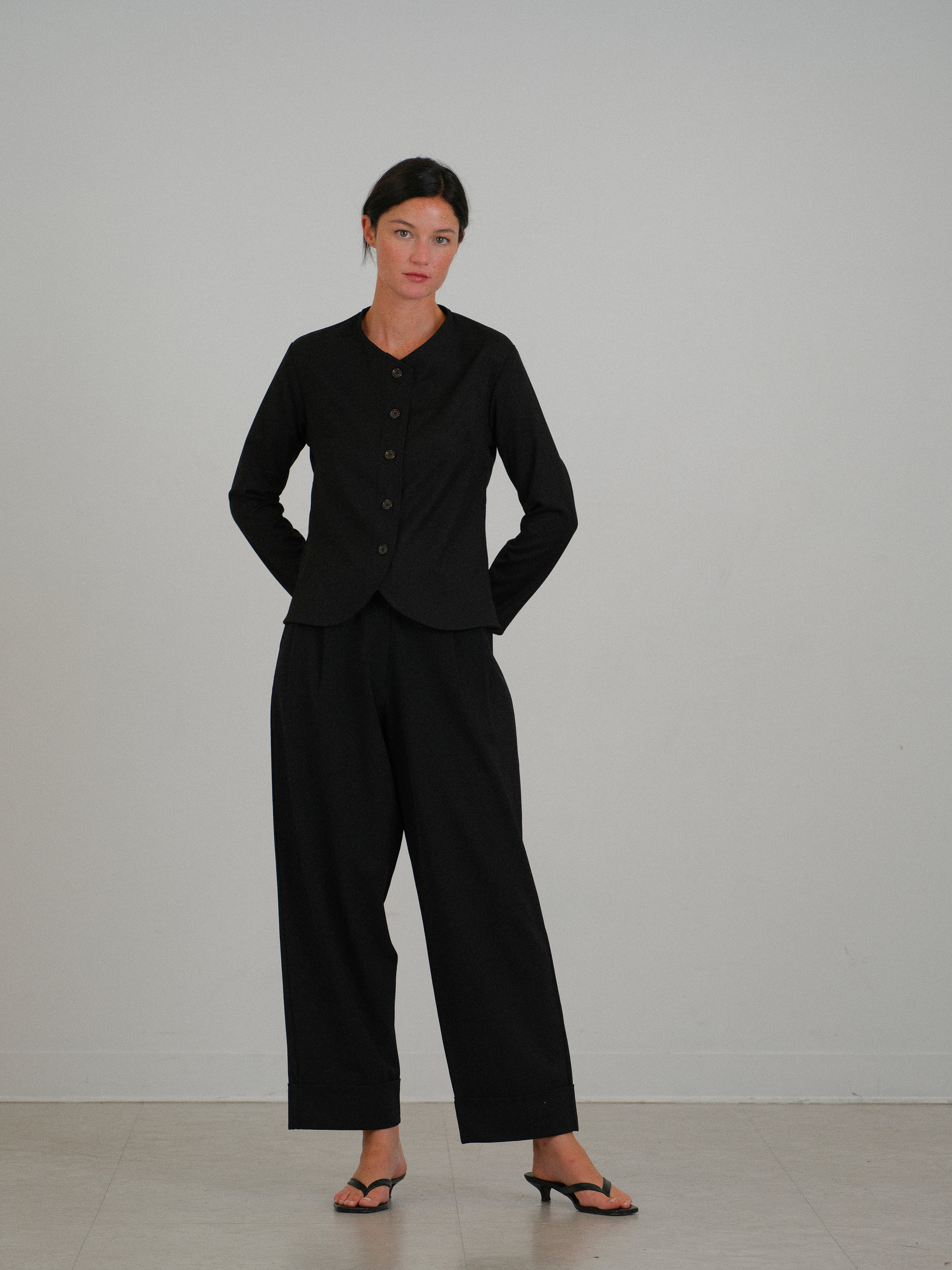 LINO PANTS BLACK