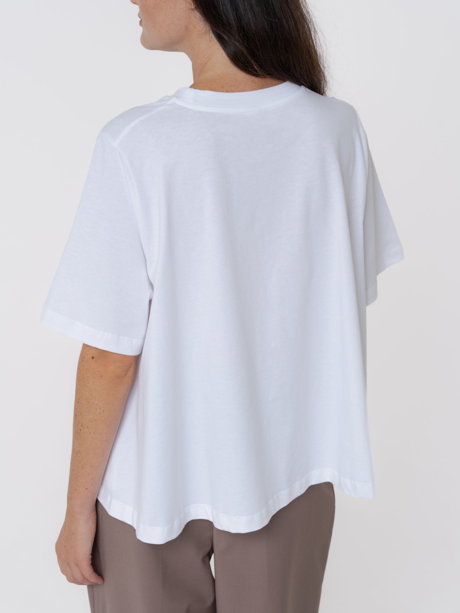 Jen T-Shirt white supima cotton