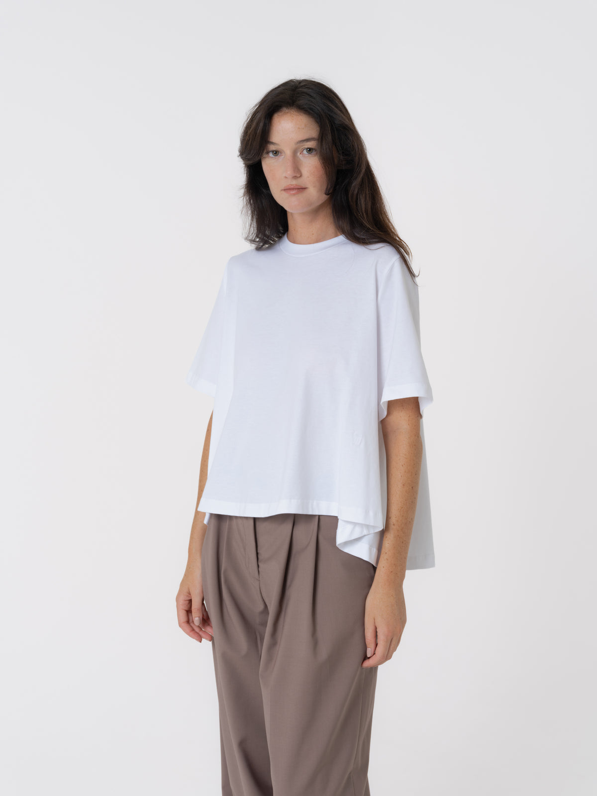 Jen T-Shirt white supima cotton