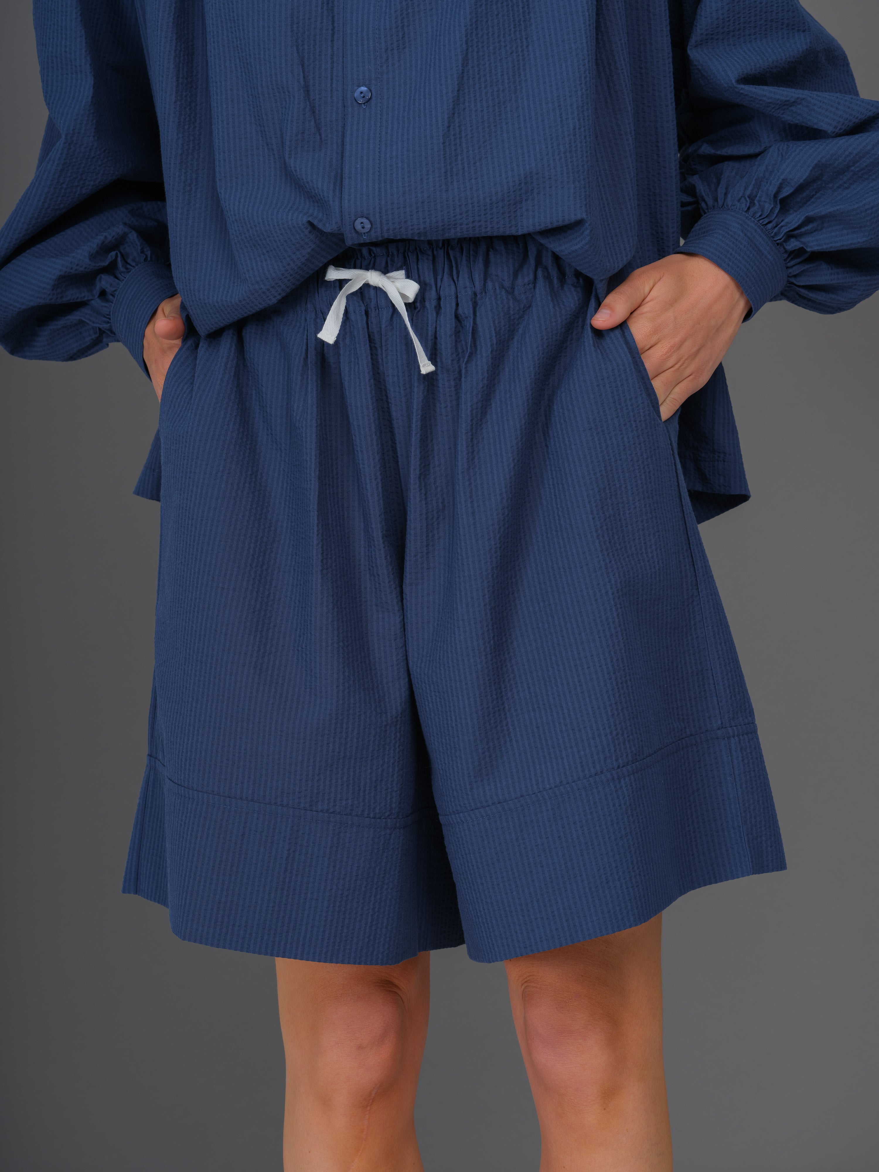 SHORT LIDO BLEU