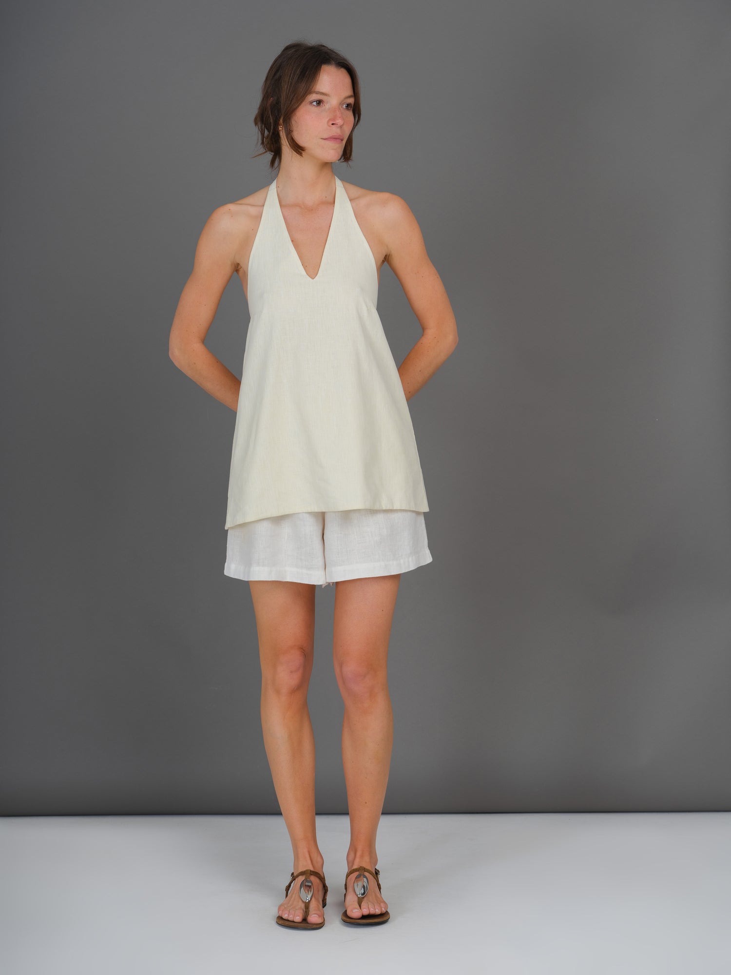 Leslie top butter yellow