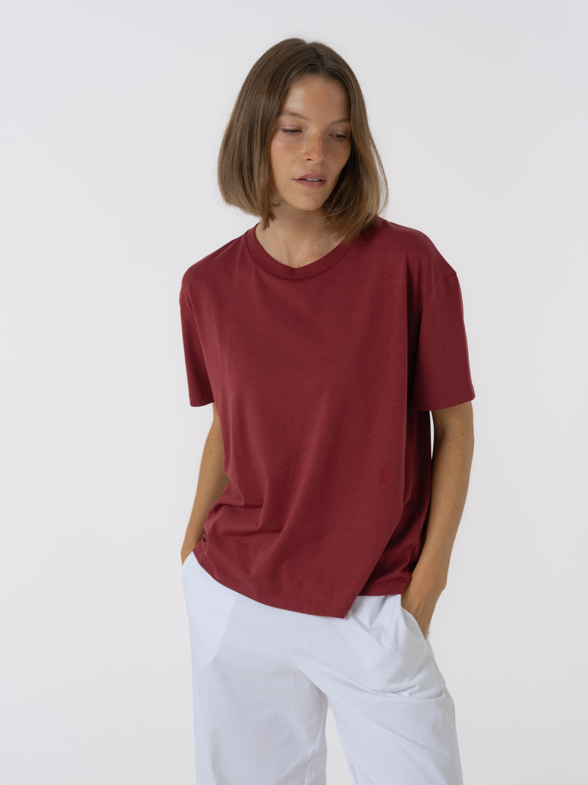 T-shirt Milo rouge
