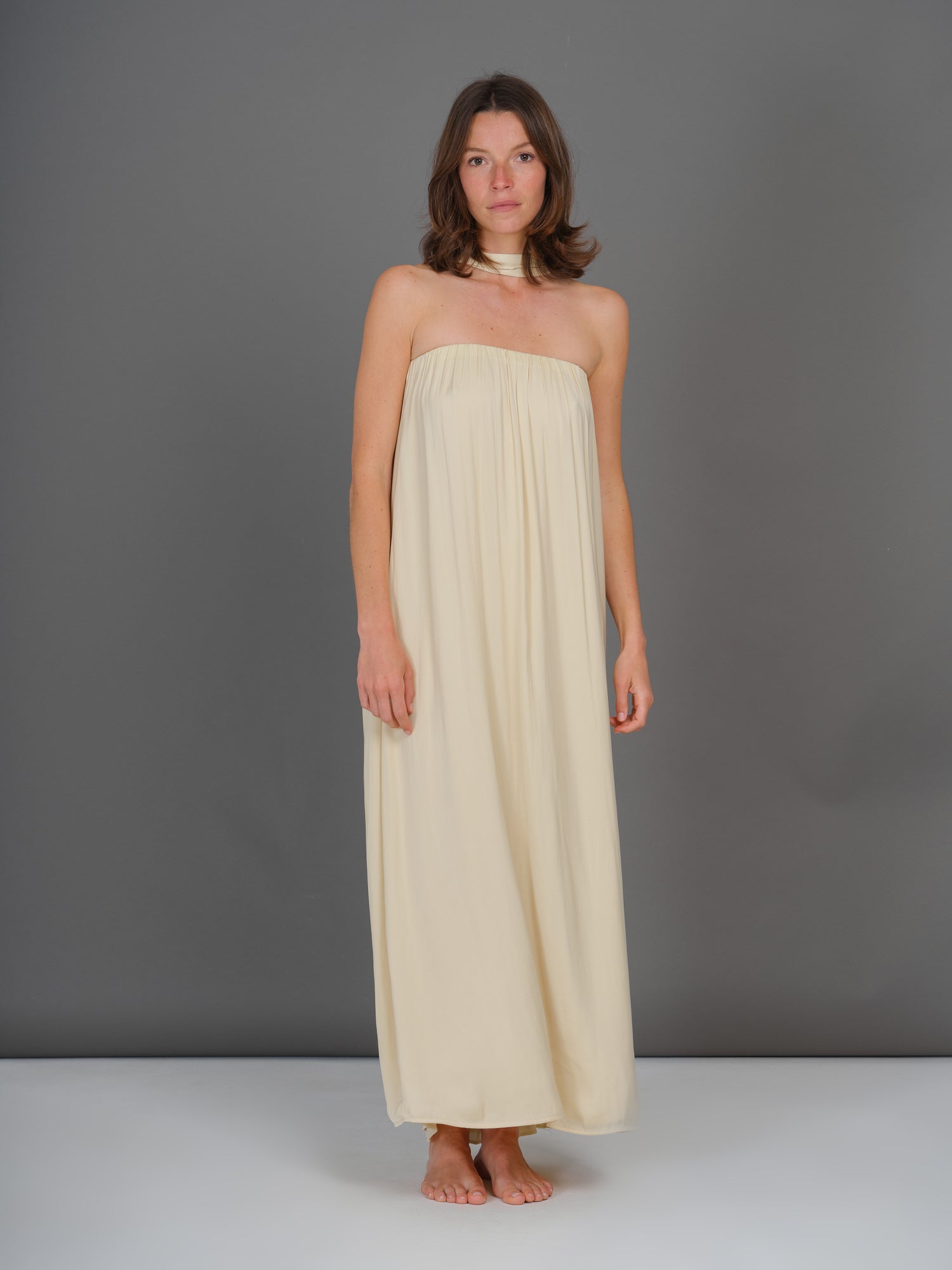 Donatella yellow dress