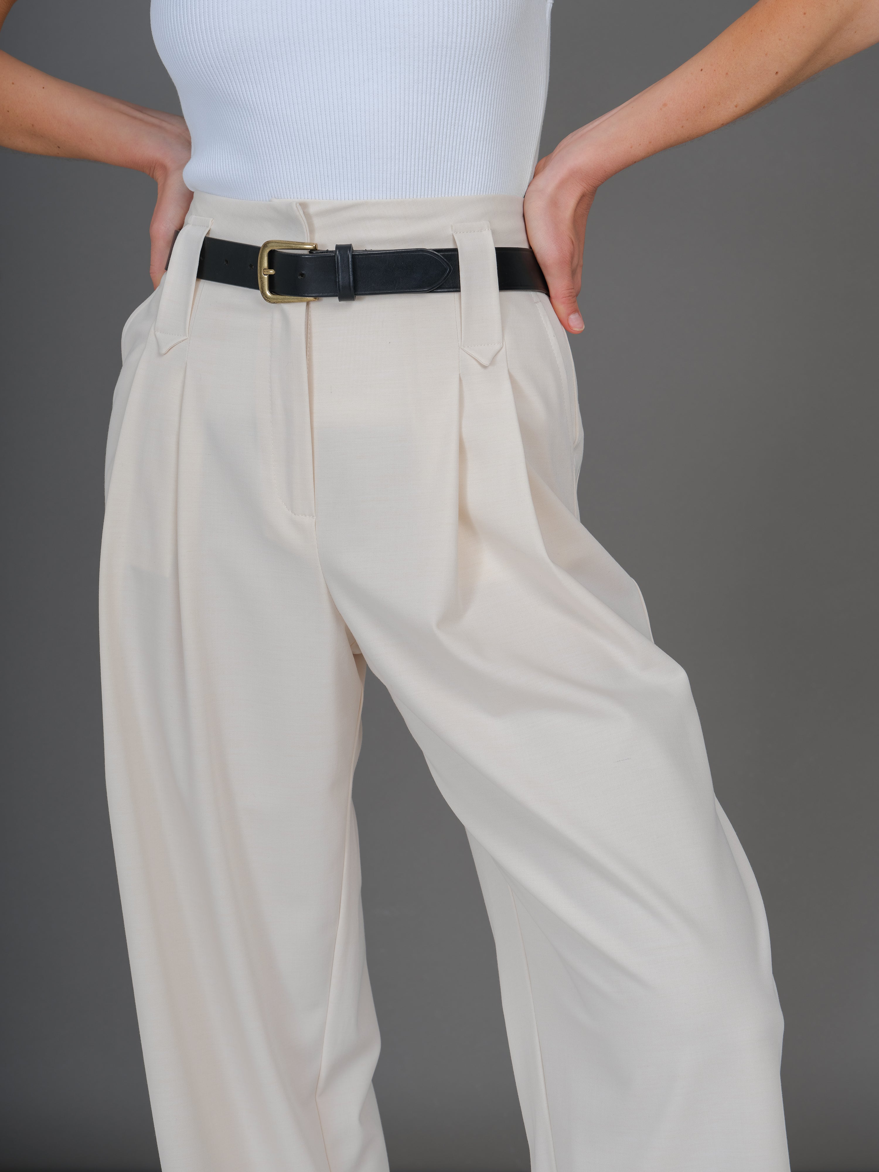 PANTALON ANDRE CREAM