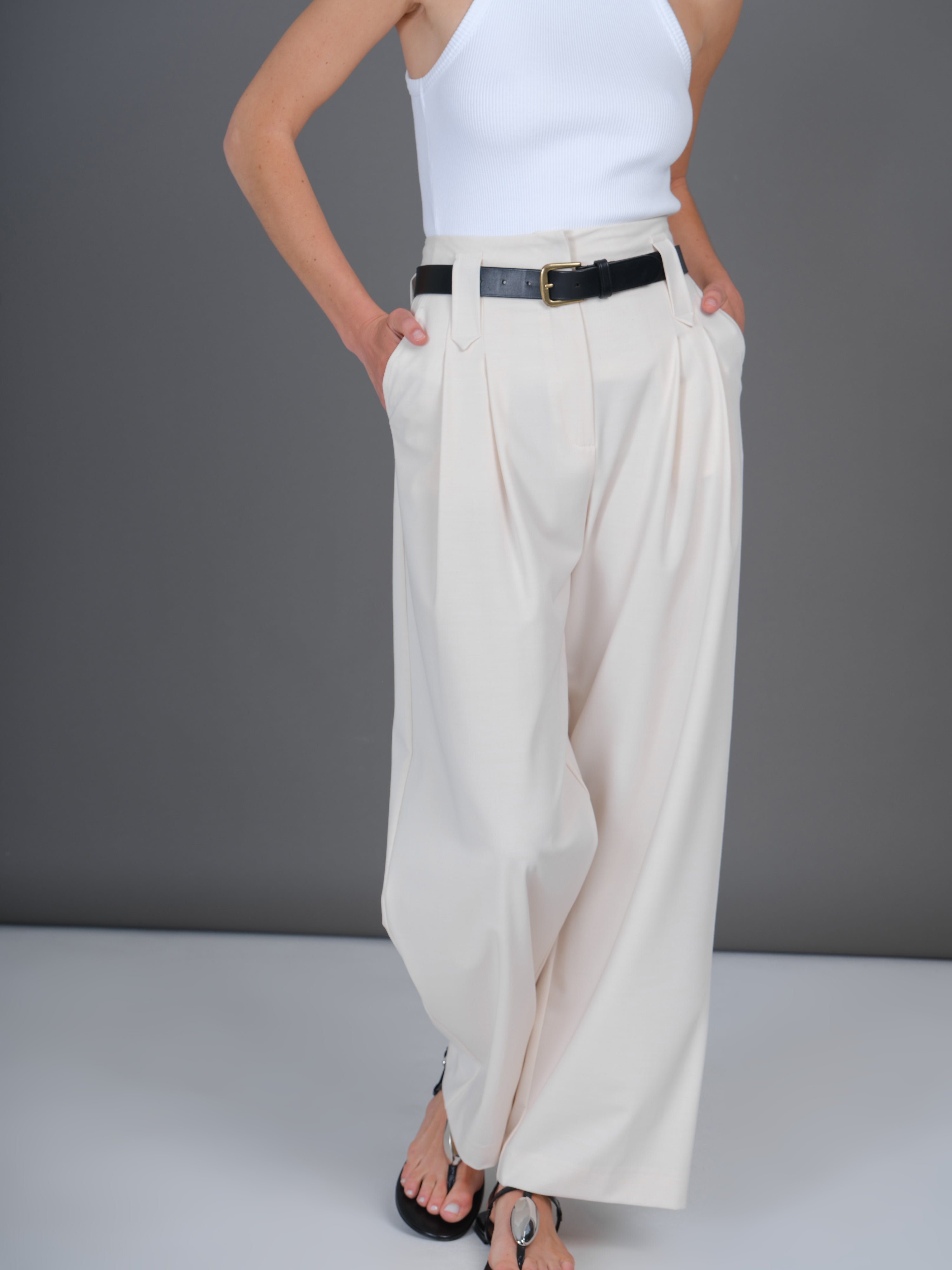 PANTALON ANDRE CREAM