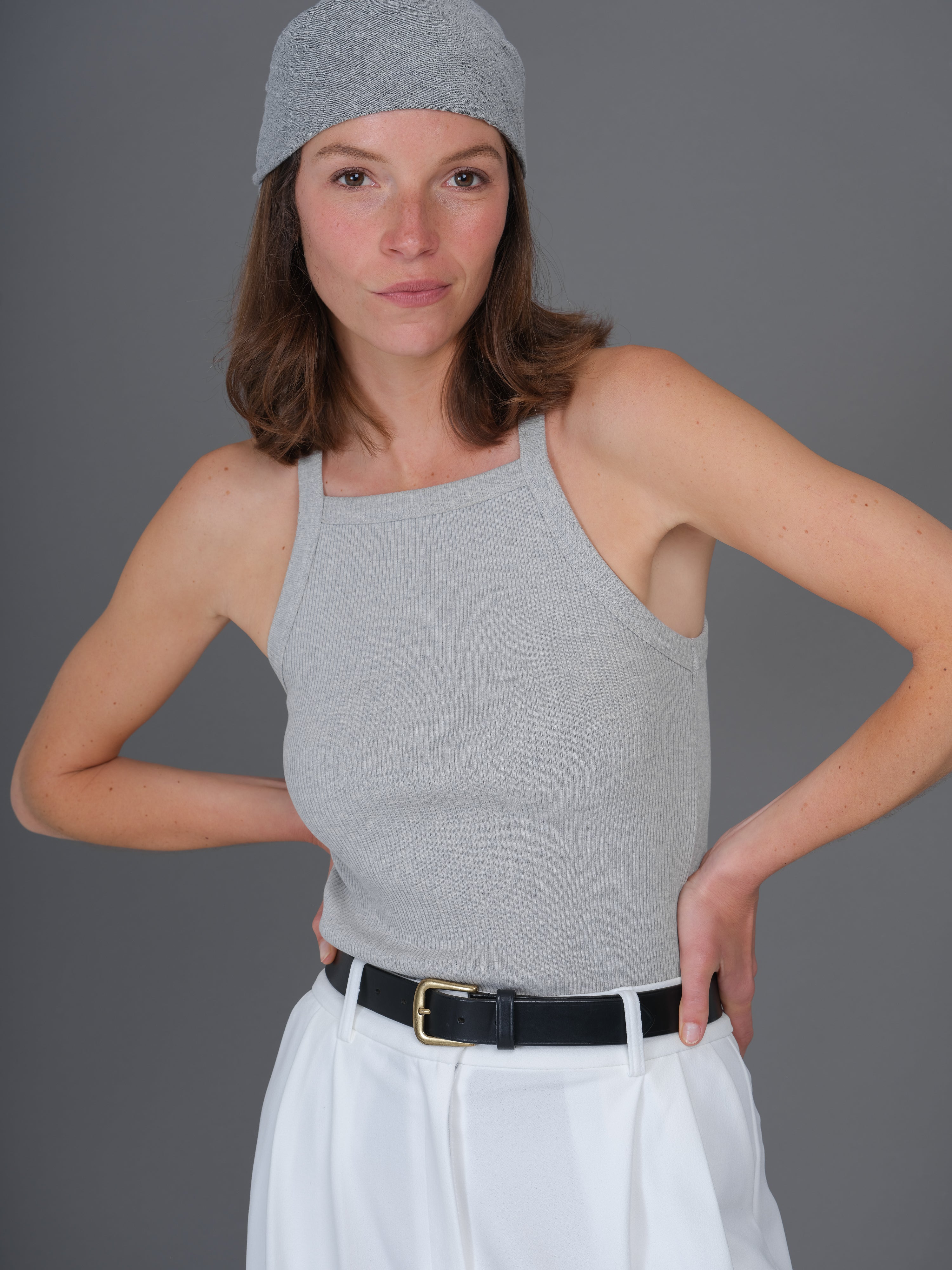 LEE TANK TOP GREY