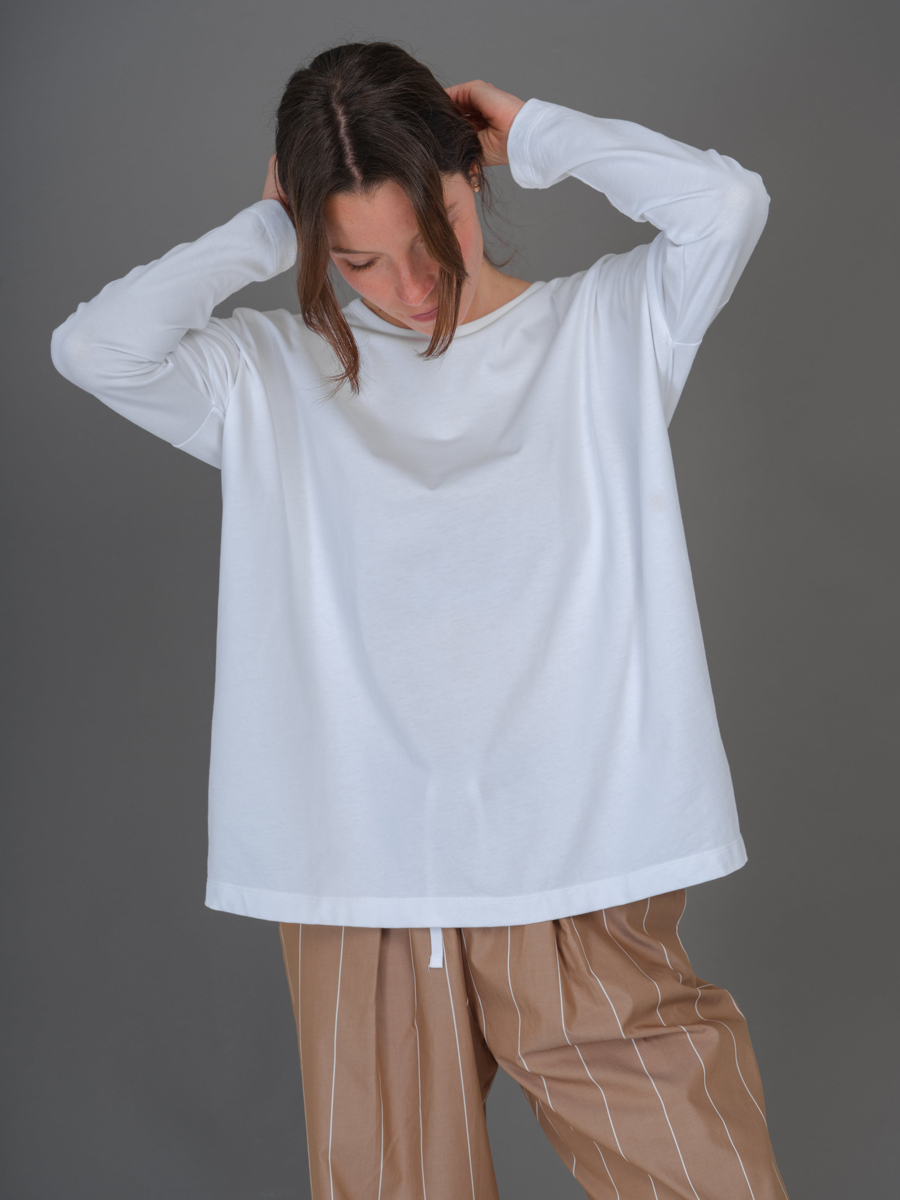 T-SHIRT LOU BLANC 