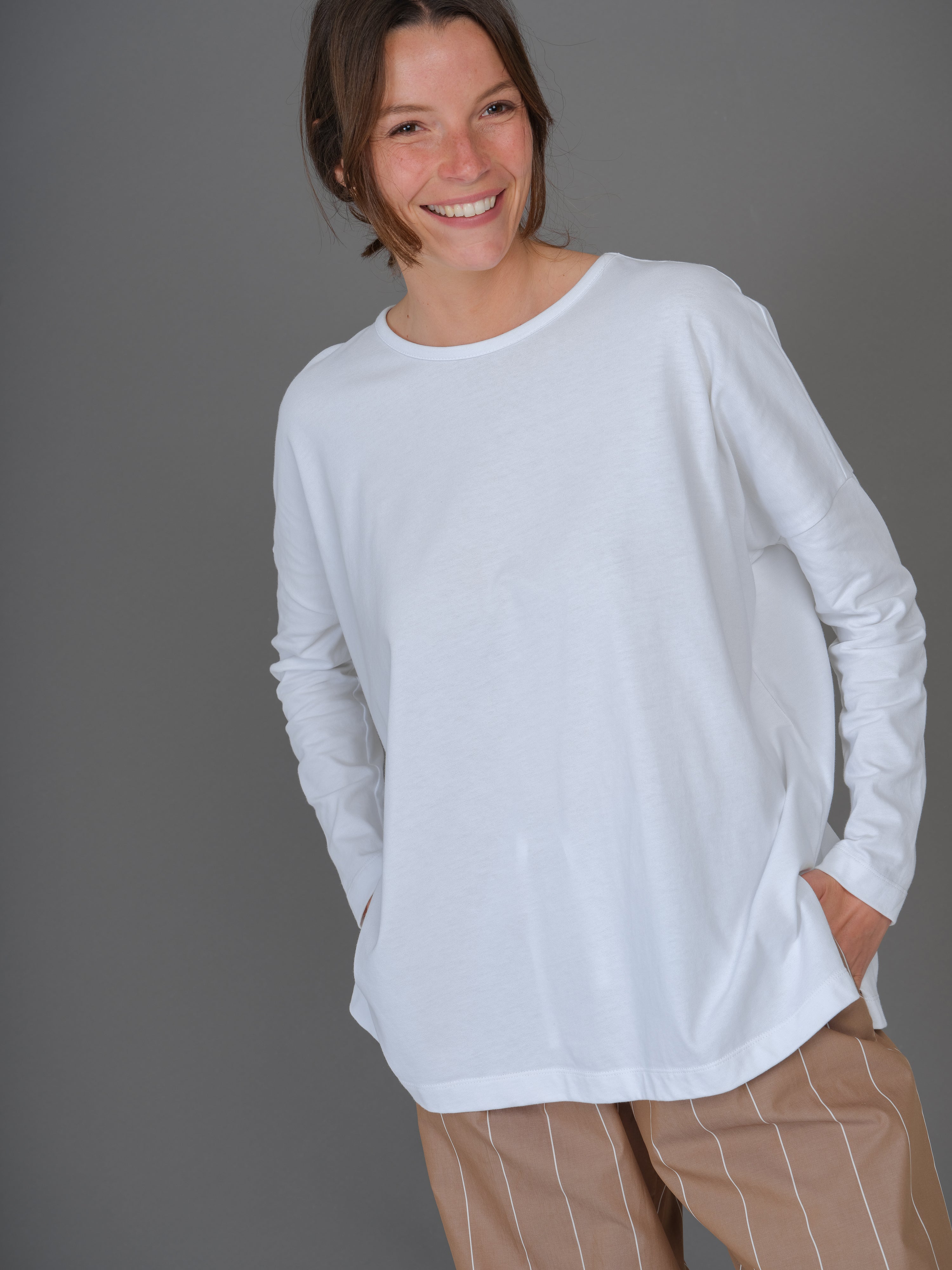 T-SHIRT LOU BLANC 