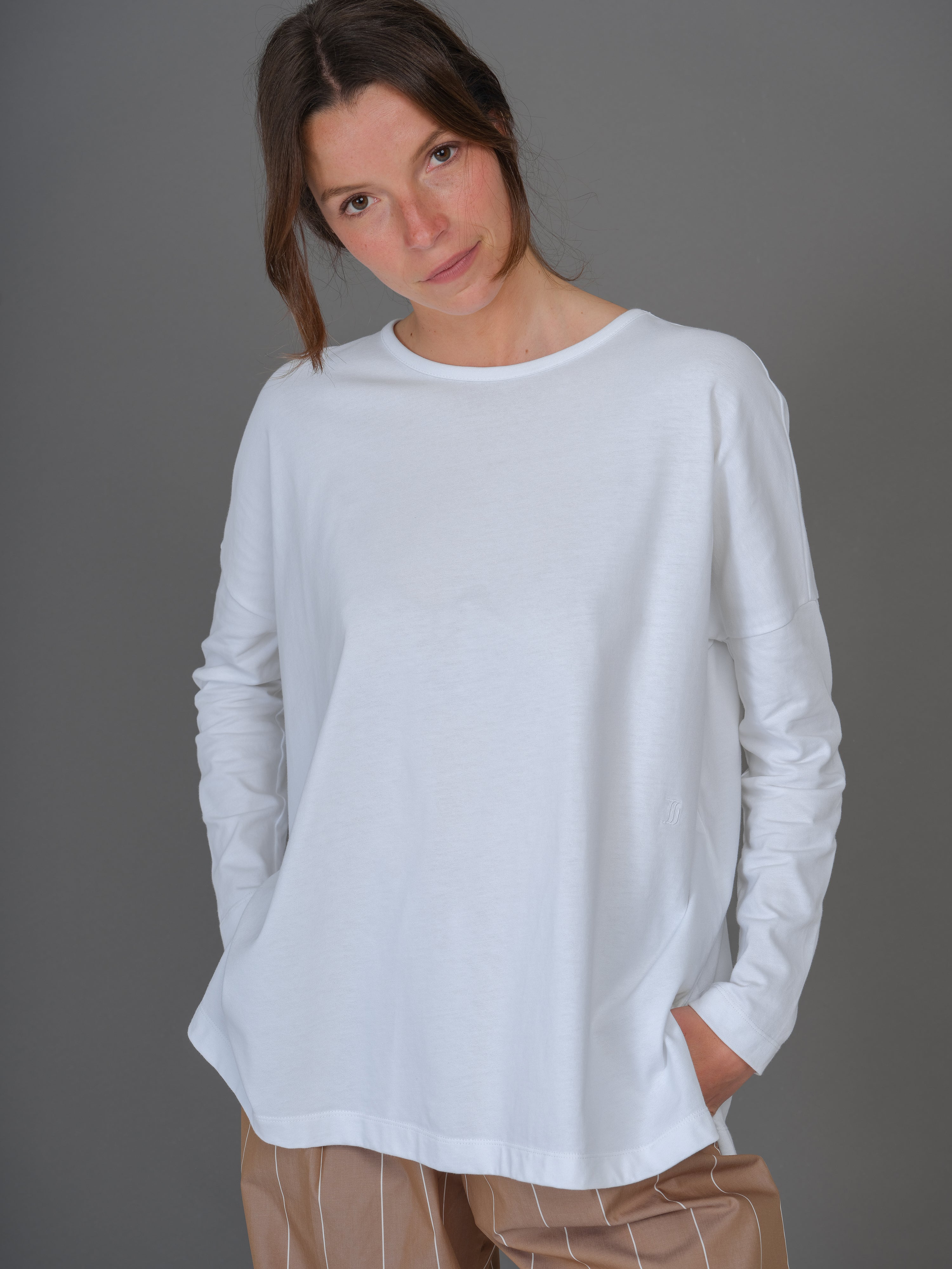 T-SHIRT LOU BLANC 