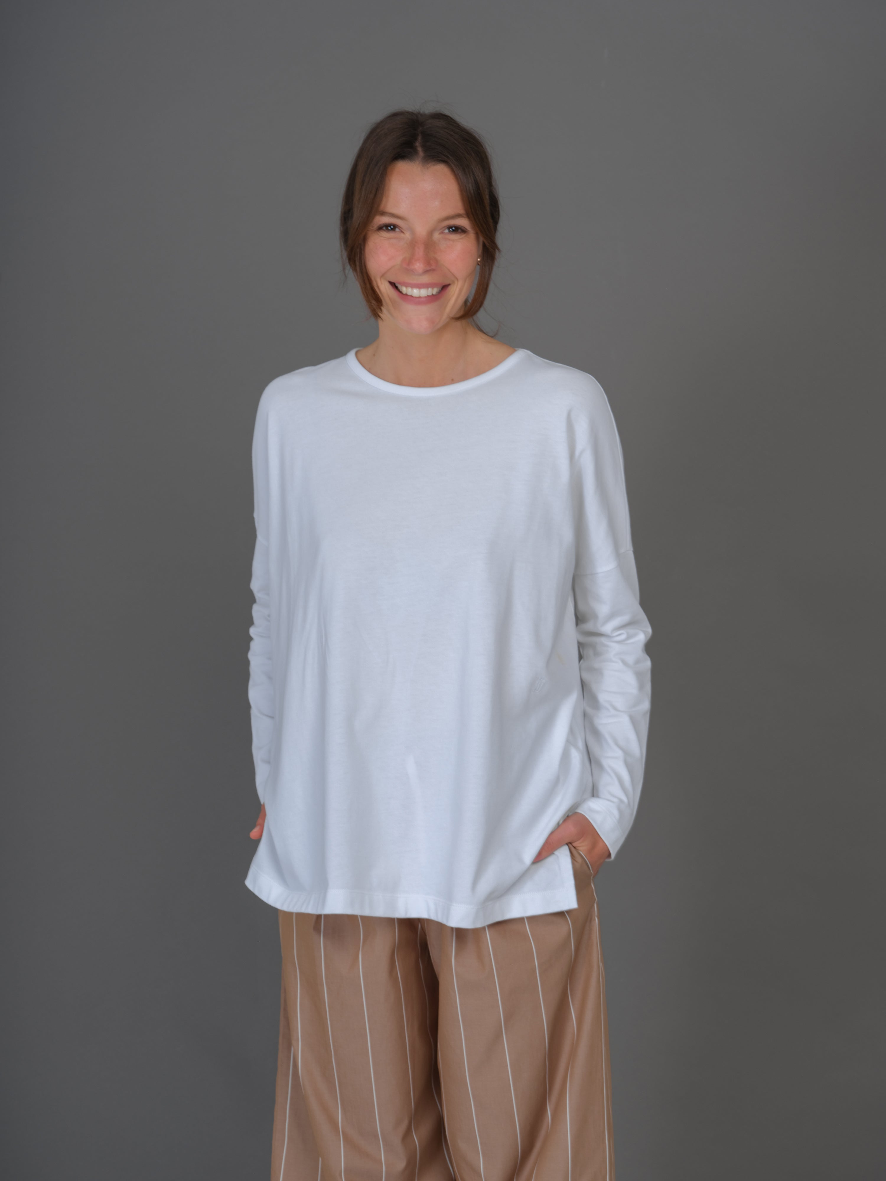 T-SHIRT LOU BLANC 