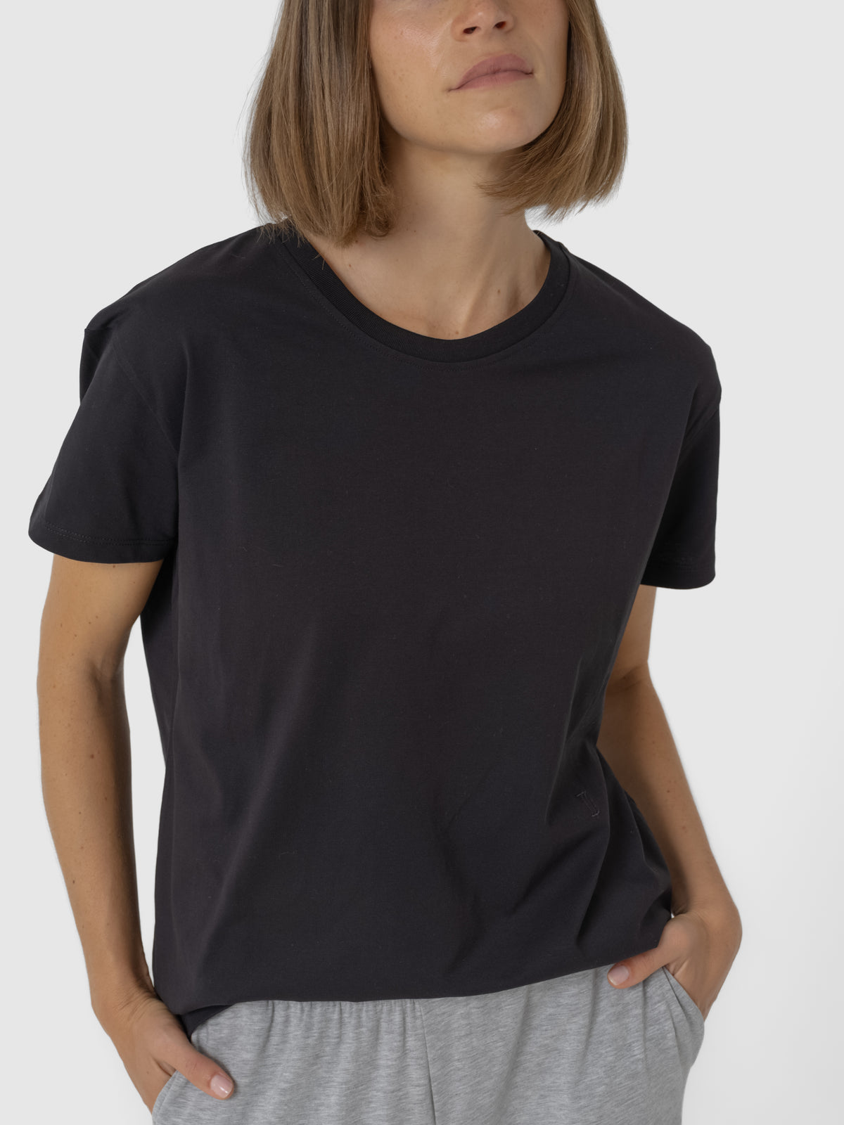T-Shirt Marlon noir coton supima