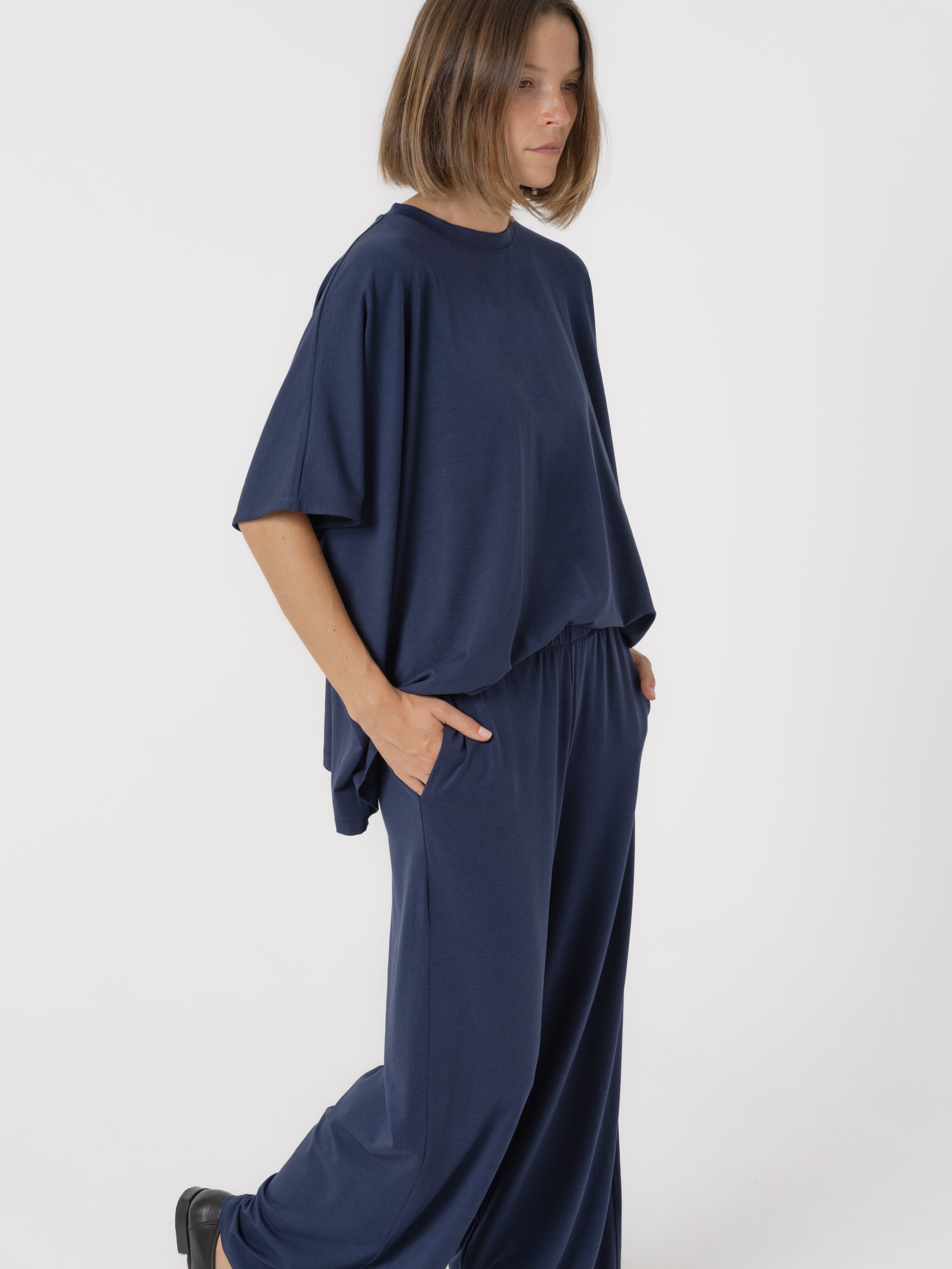 T-Shirt Will bleu marine 