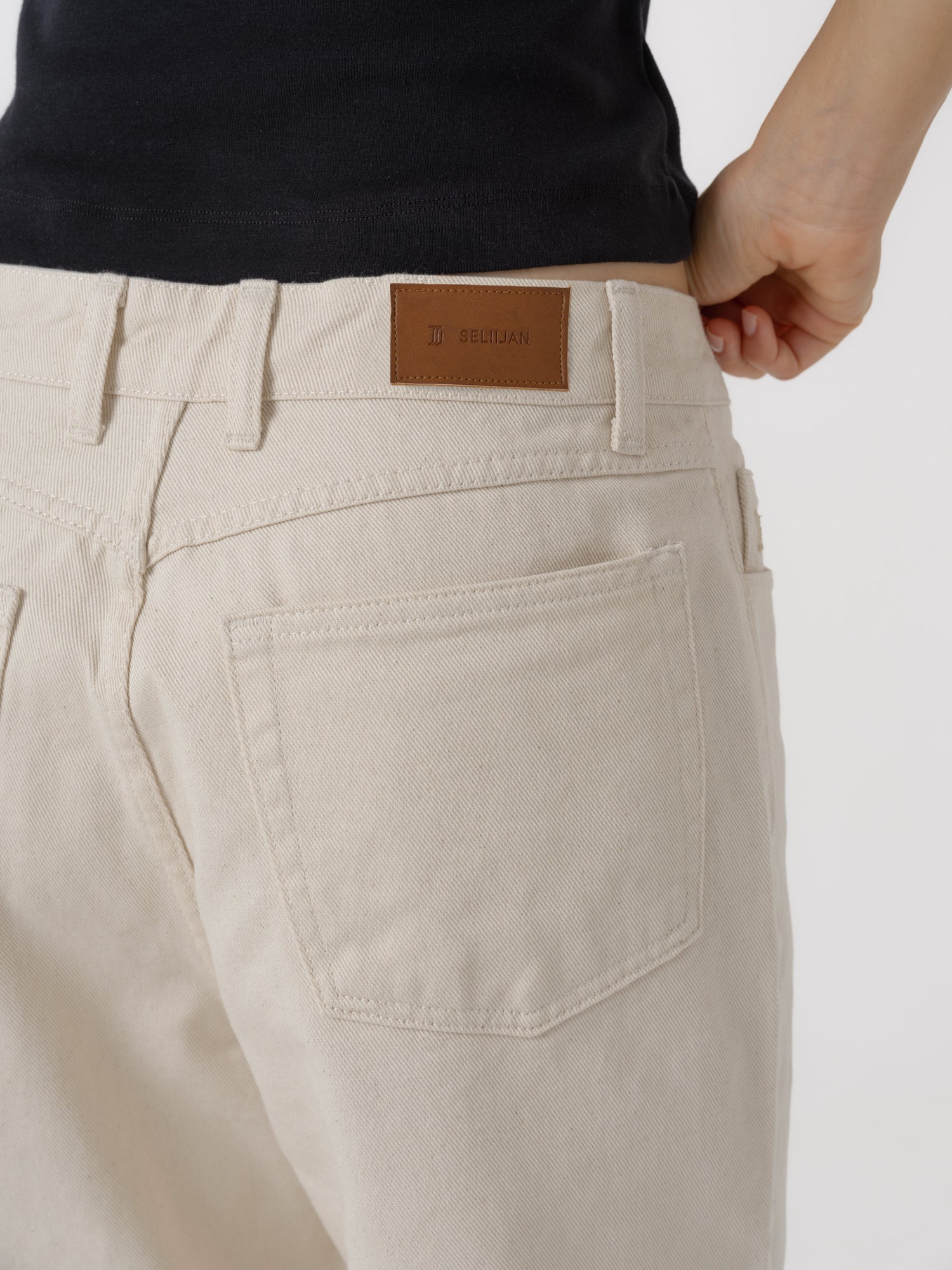 Jeans Karl écru