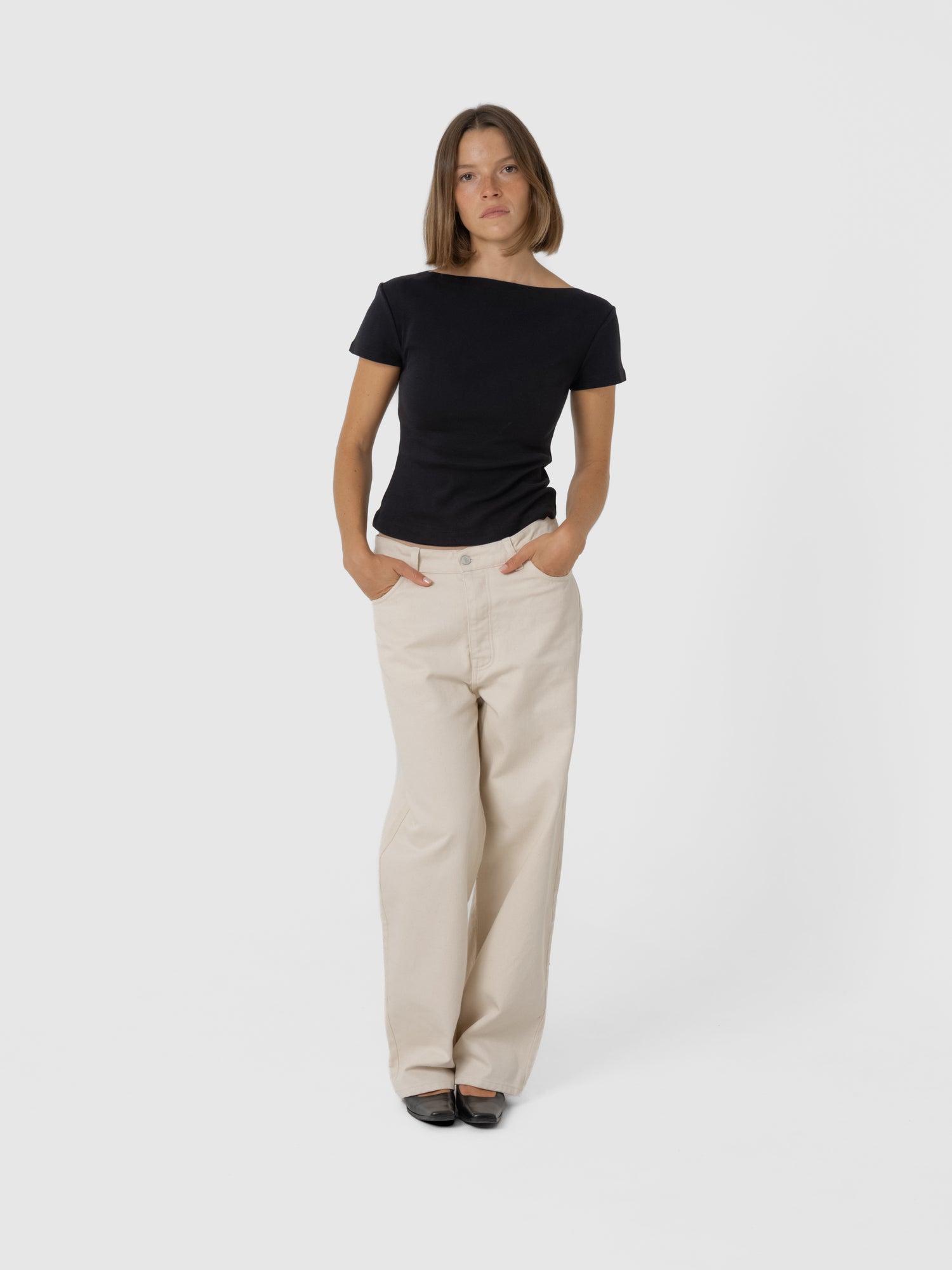 Jeans Karl écru