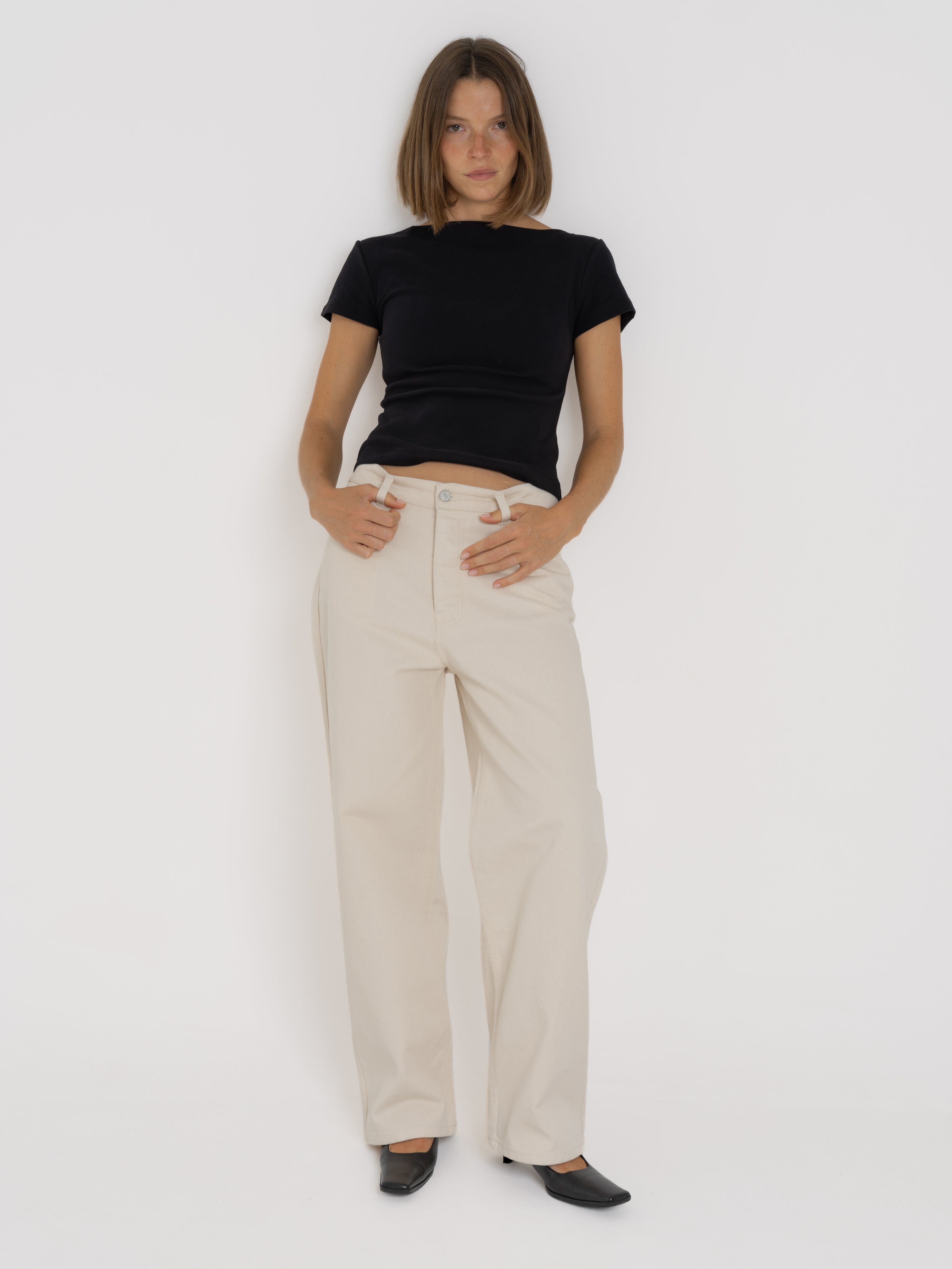 Jeans Karl écru
