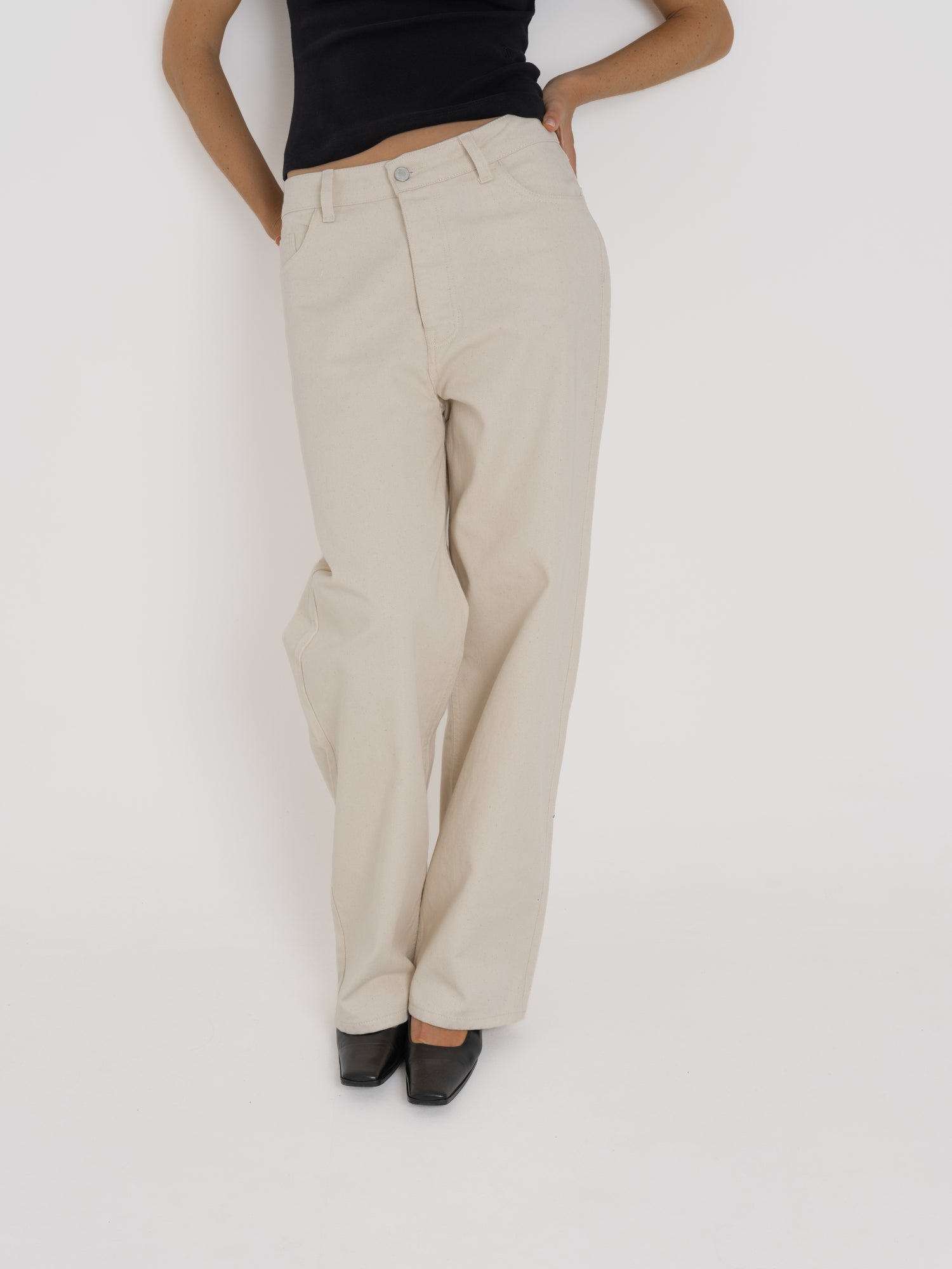 Jeans Karl écru