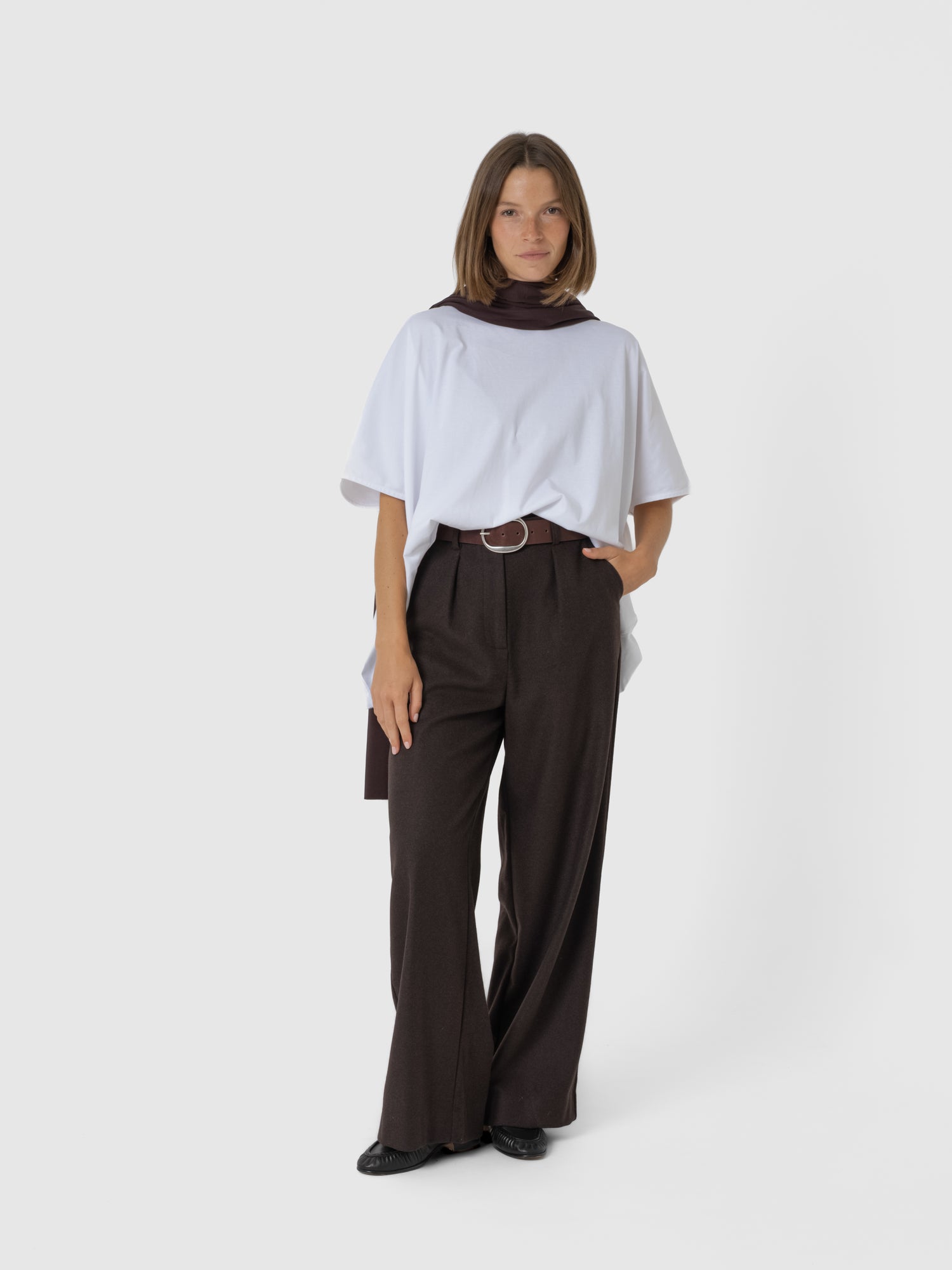 Pantalon Woody chocolat 
